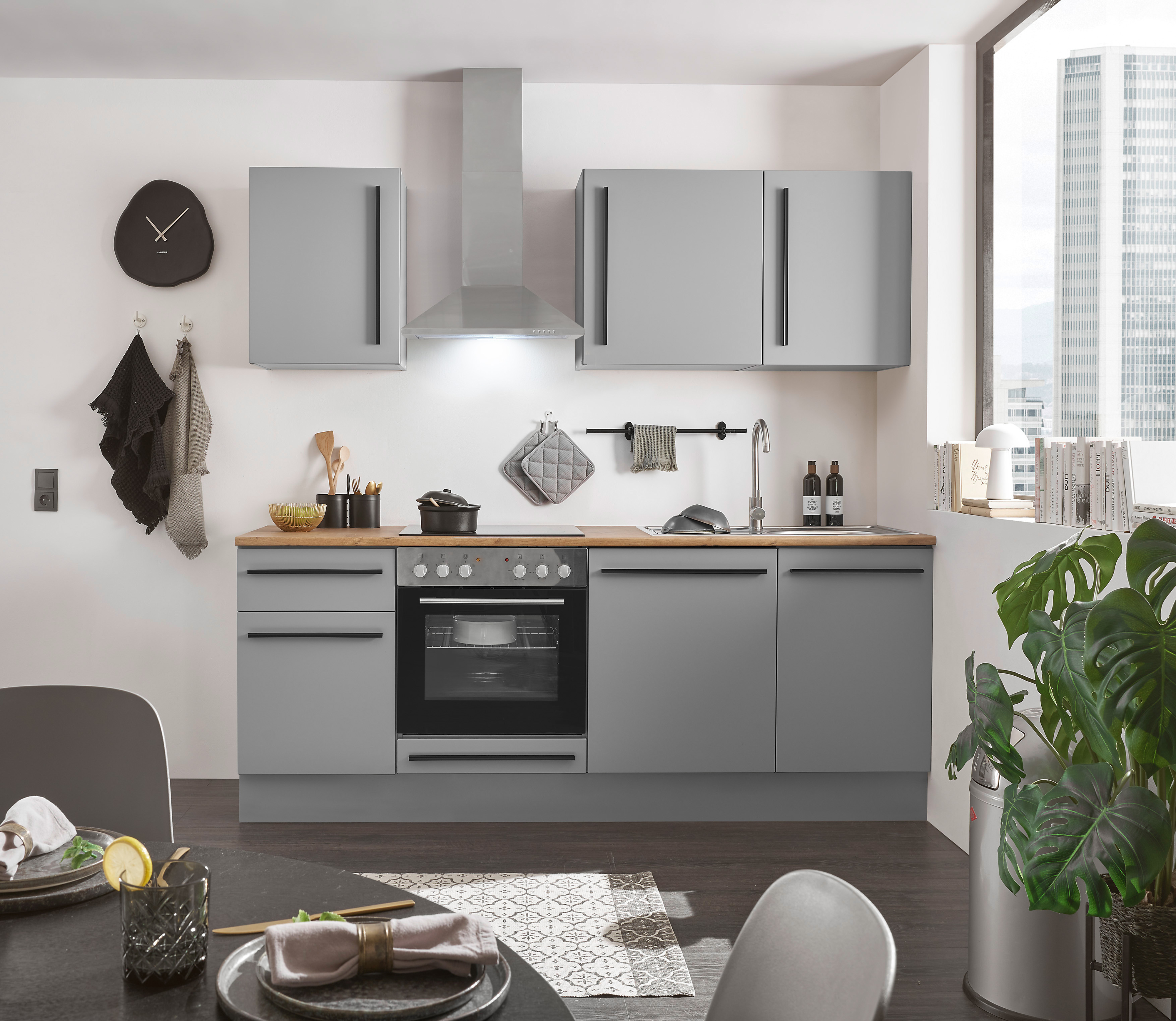 Bloc cuisine avec électroménager MANCHESTER (bloc cuisine) I Bloc cuisine avec électroménager MANCHESTER (bloc cuisine) I