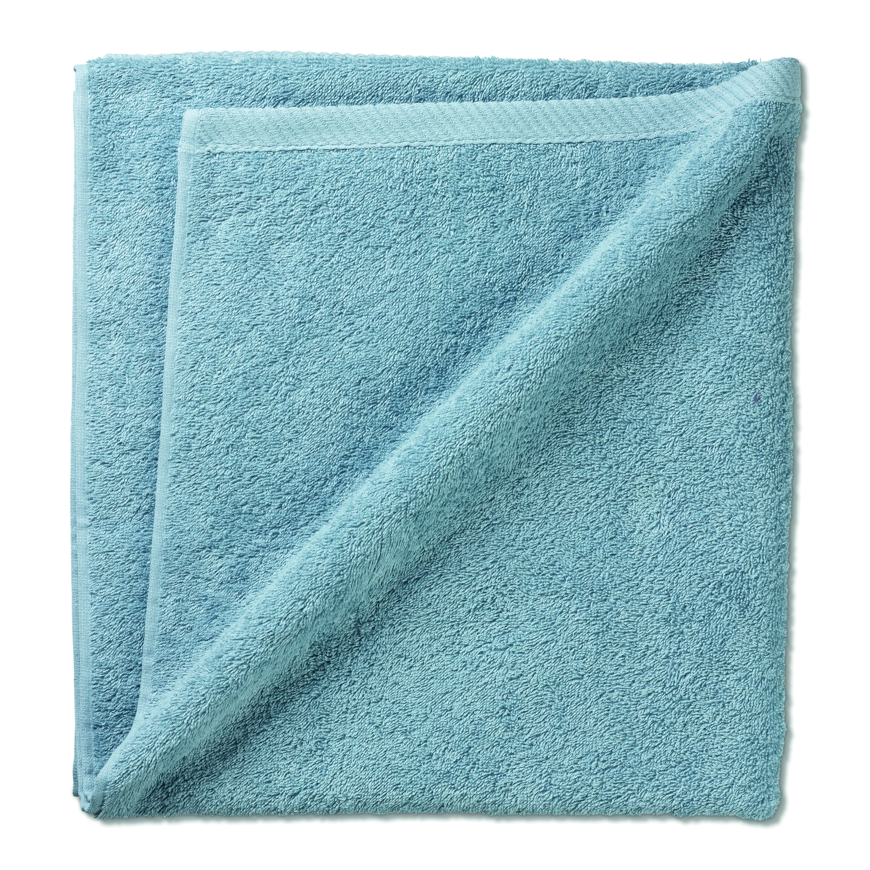Serviette de bain bleu givré LADESSA