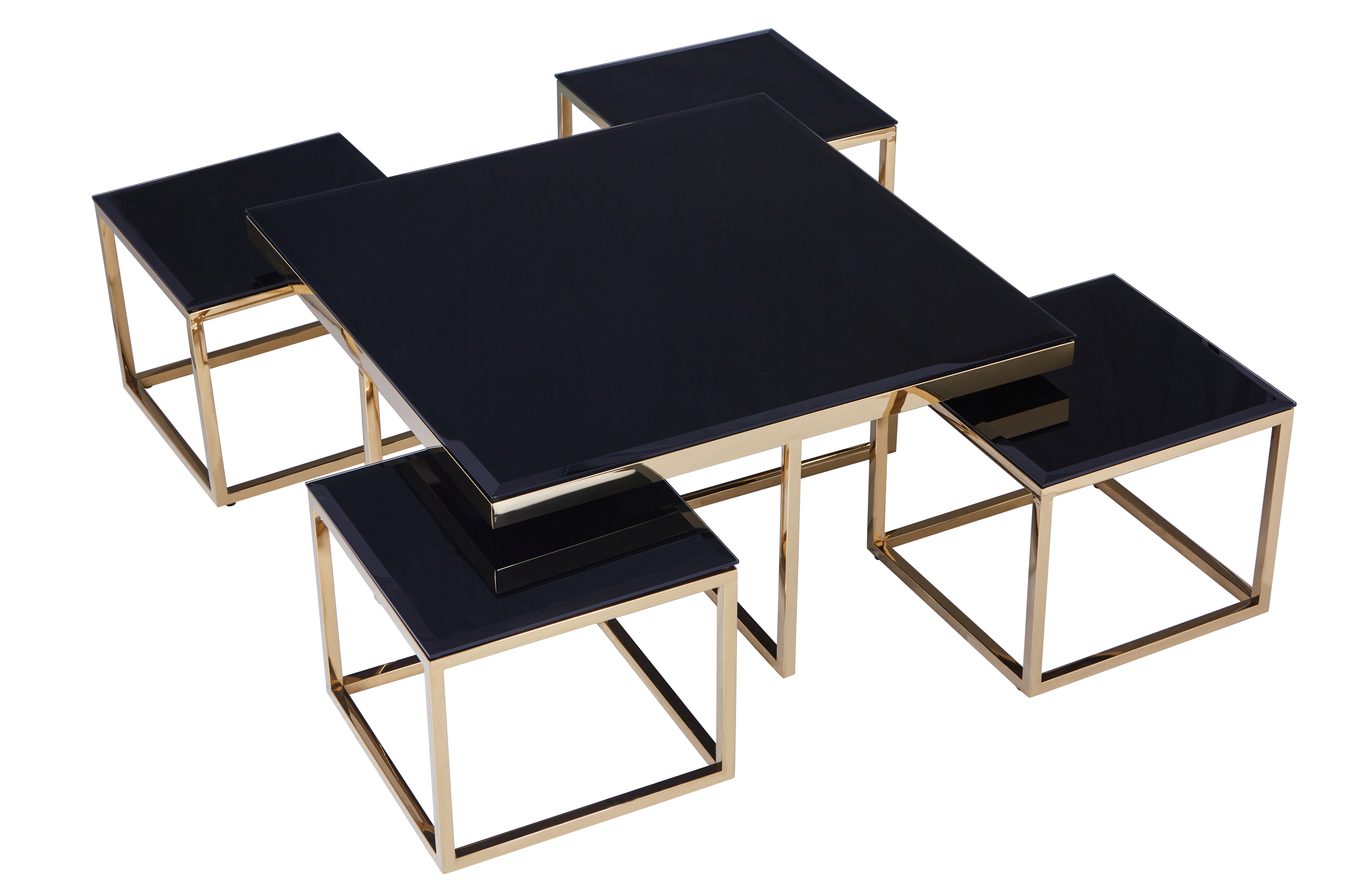 Lot de 5 tables basses C94G