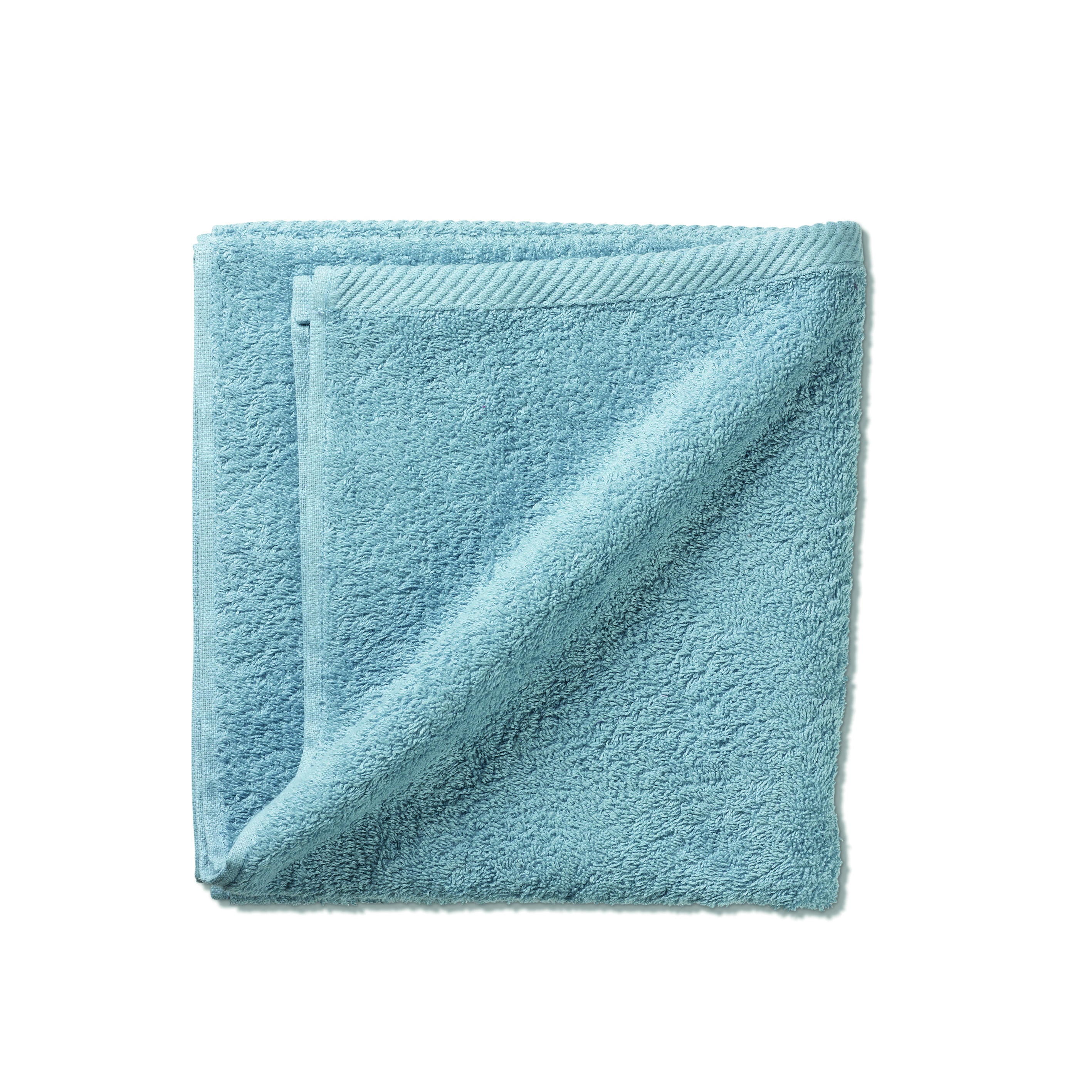 Serviette de douche bleu givré LADESSA