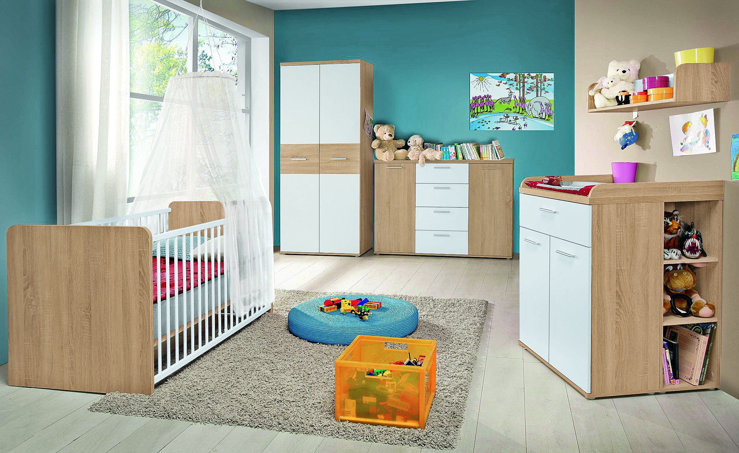 Lit de bébé 7 éléments WINNIE Lit de bébé 7 éléments WINNIE