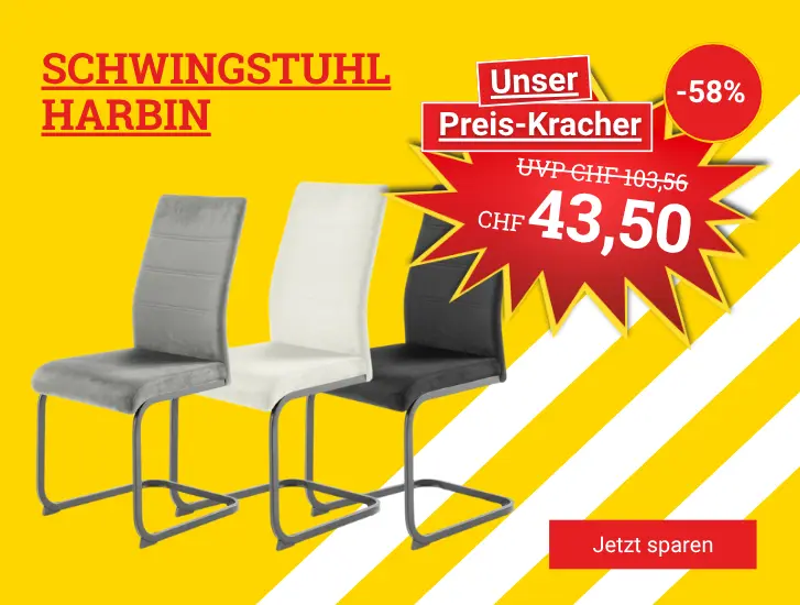 Unser Spar-Tipp! Schwingstuhl HARBIN Unser Spar-Tipp! Schwingstuhl HARBIN