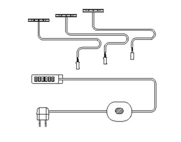 LED-Clips im 3er-Set BELLA 1100-783-00