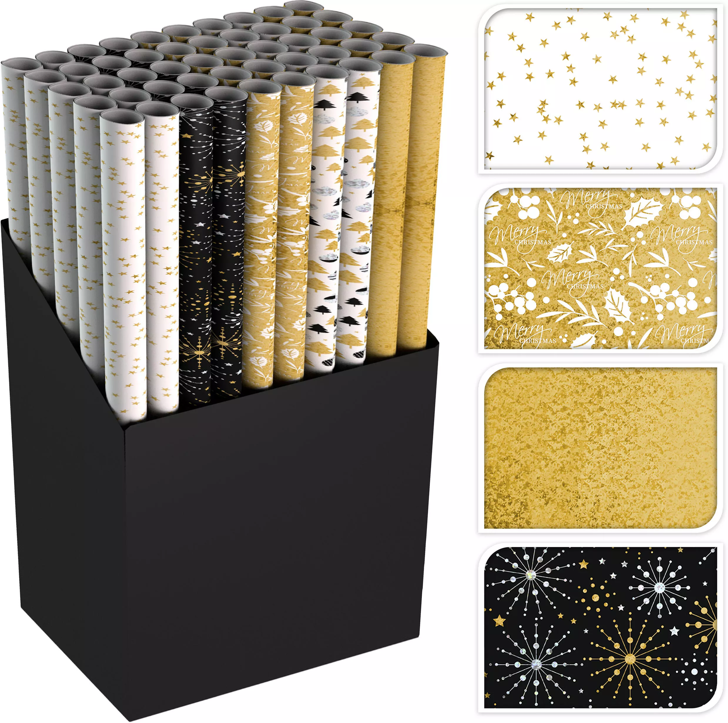 Geschenkpapierrolle CHRISTMAS