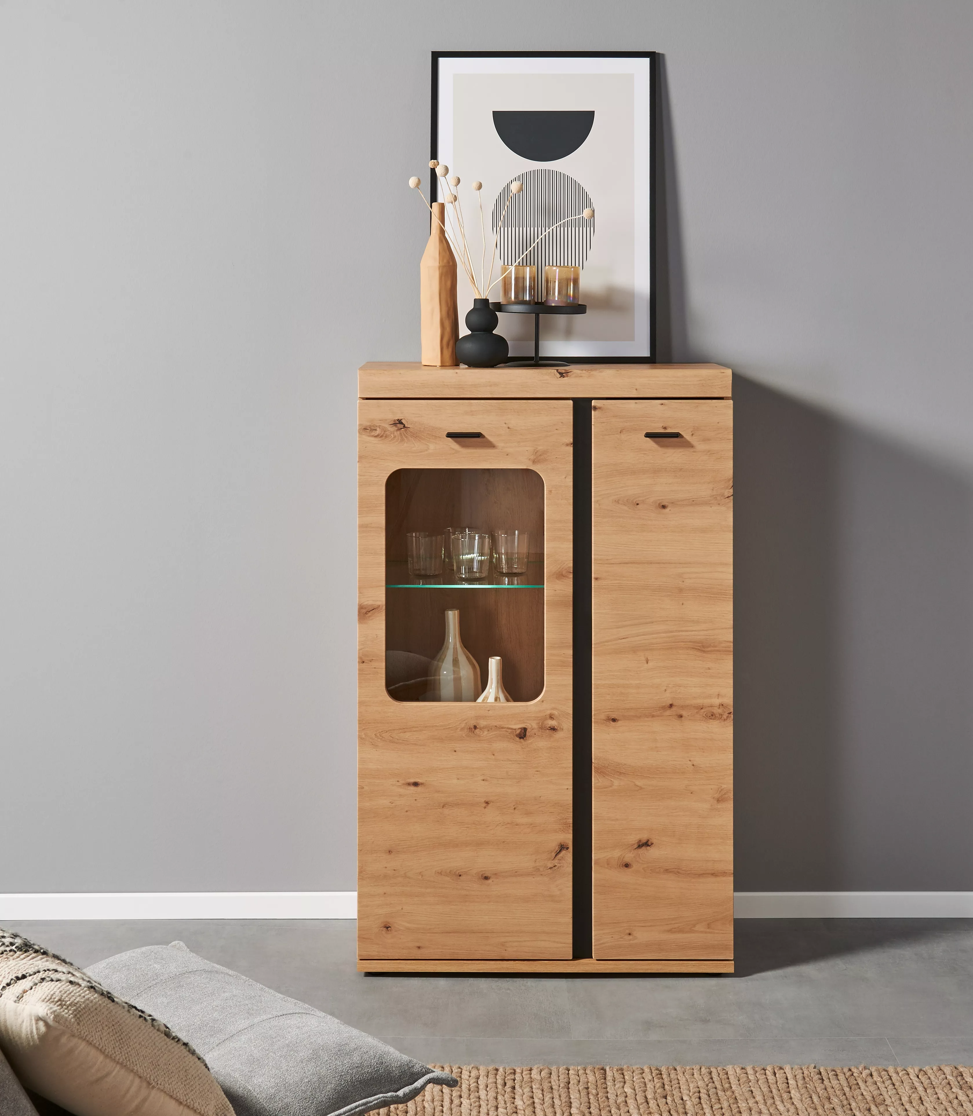 Highboardvitrine KRETA