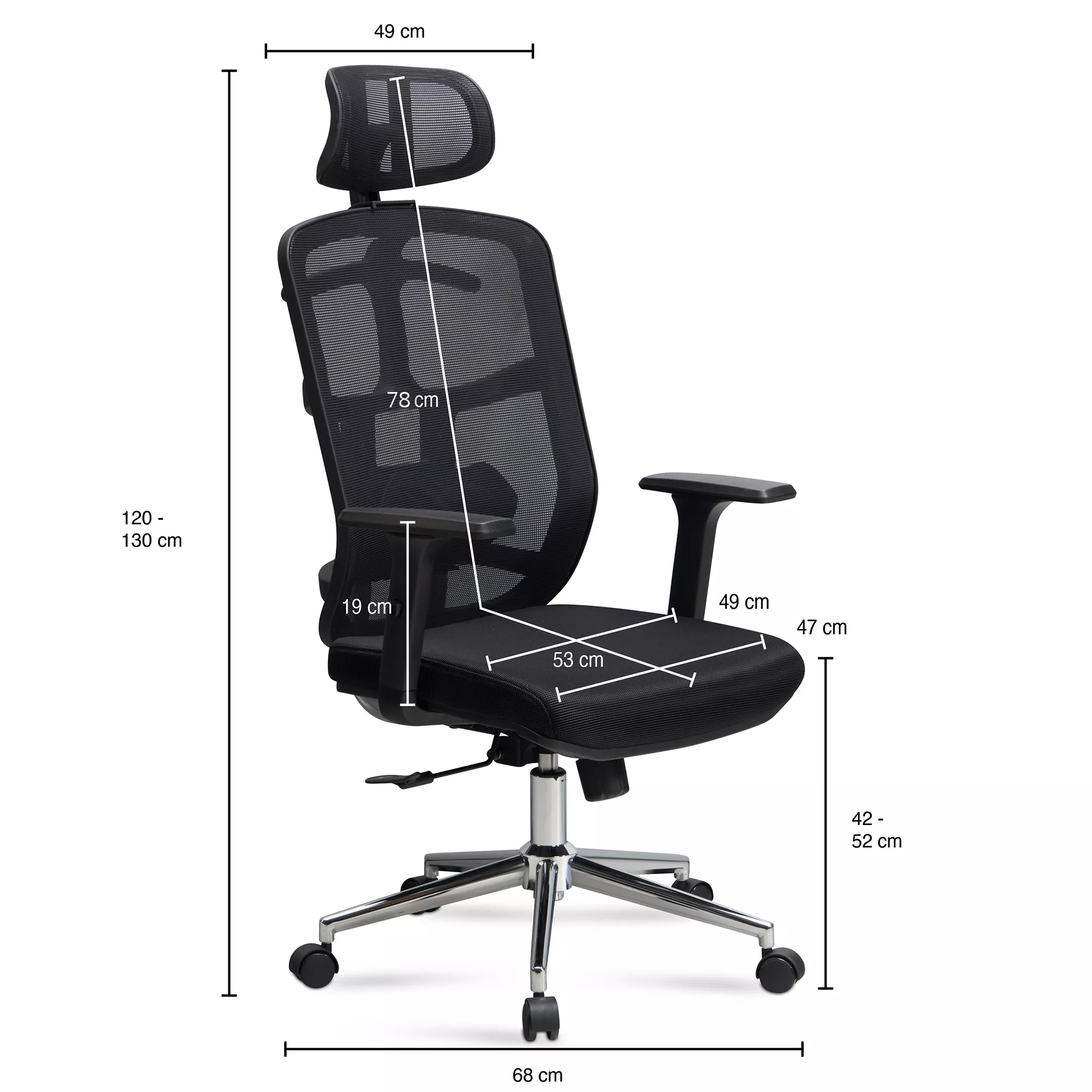 Chaise de bureau ANSE-D'HAINAULT