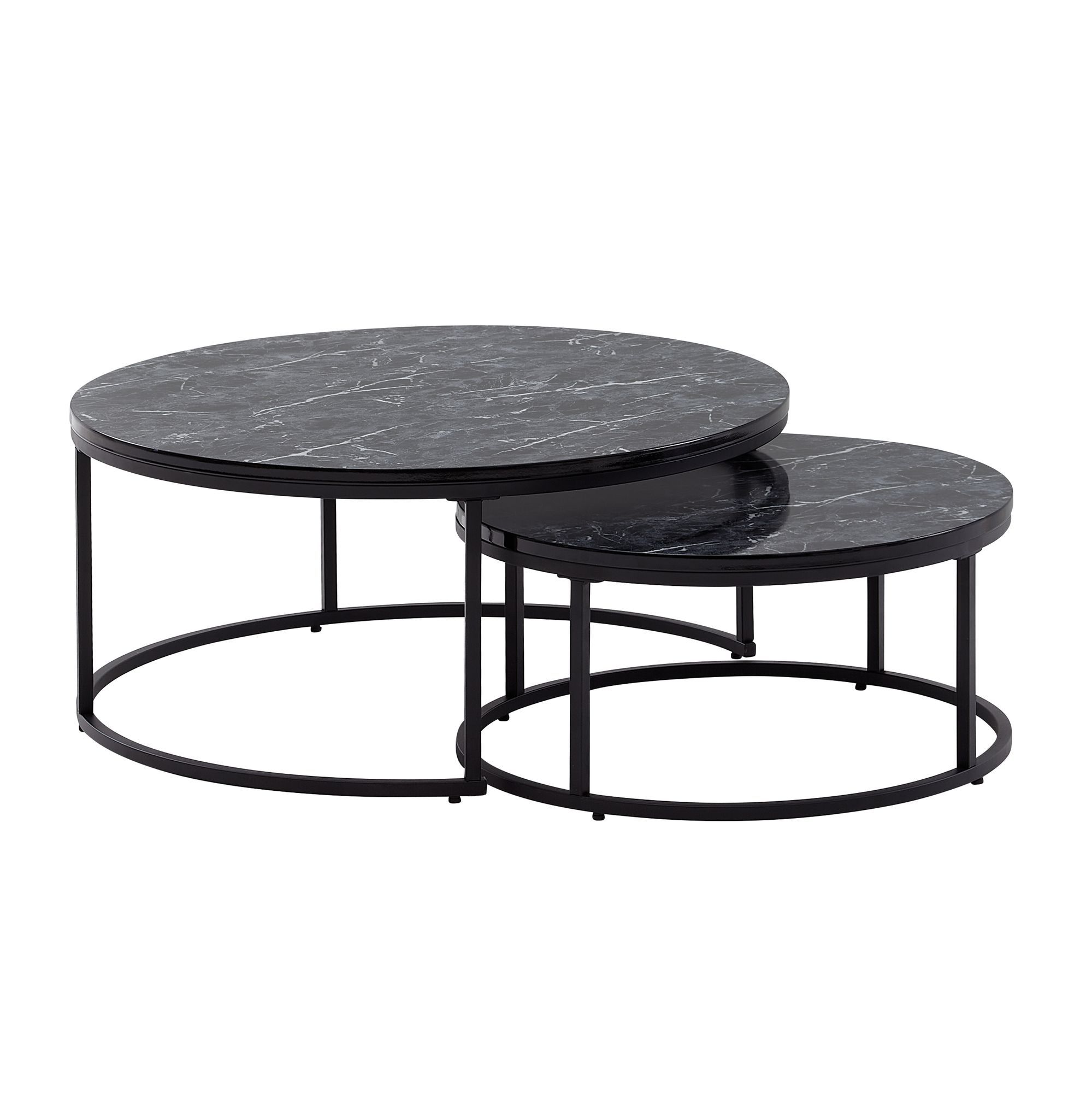 Lot de 2 tables basses PHUKET