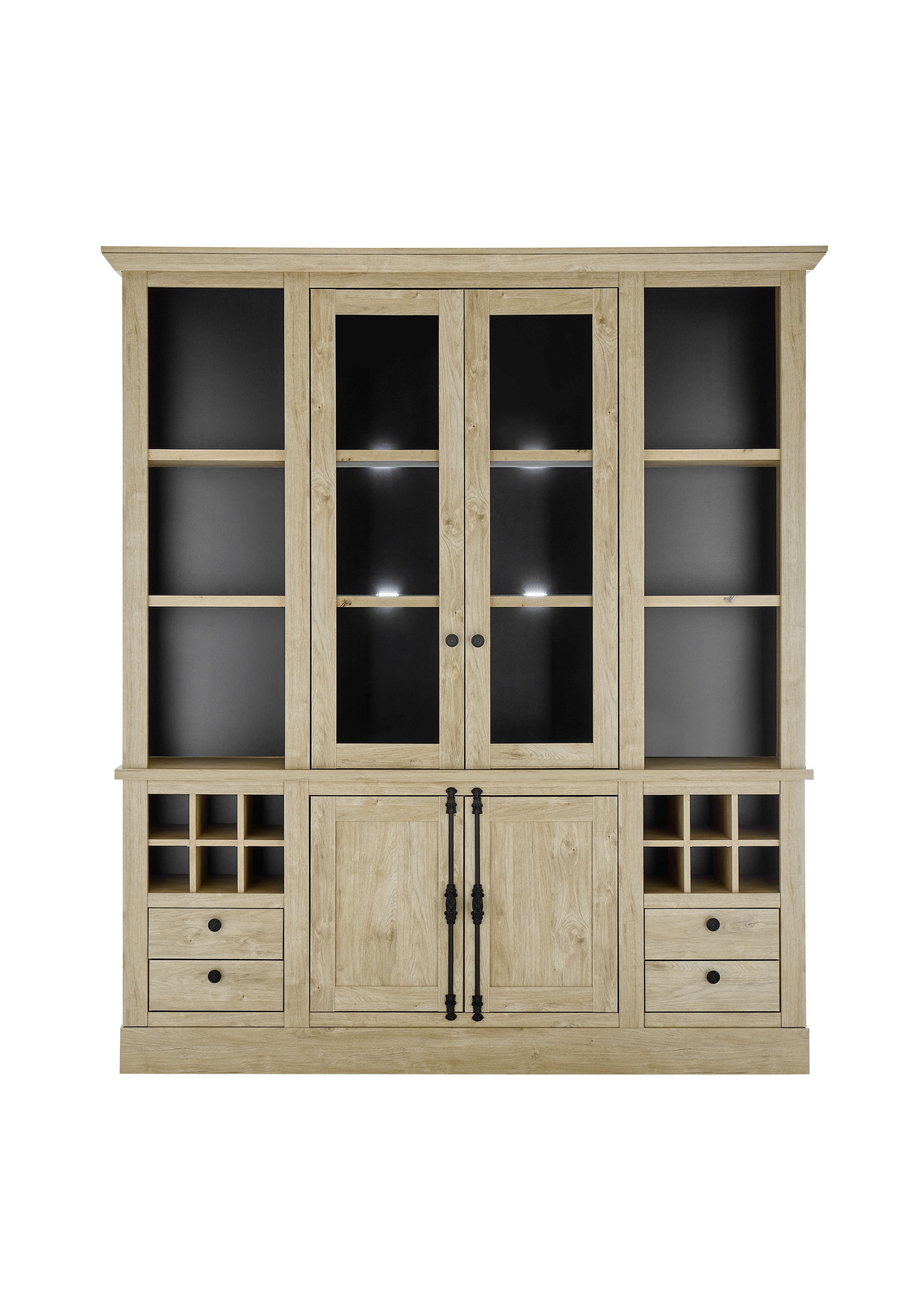 Bahut haut vitrine CORNWALL 58