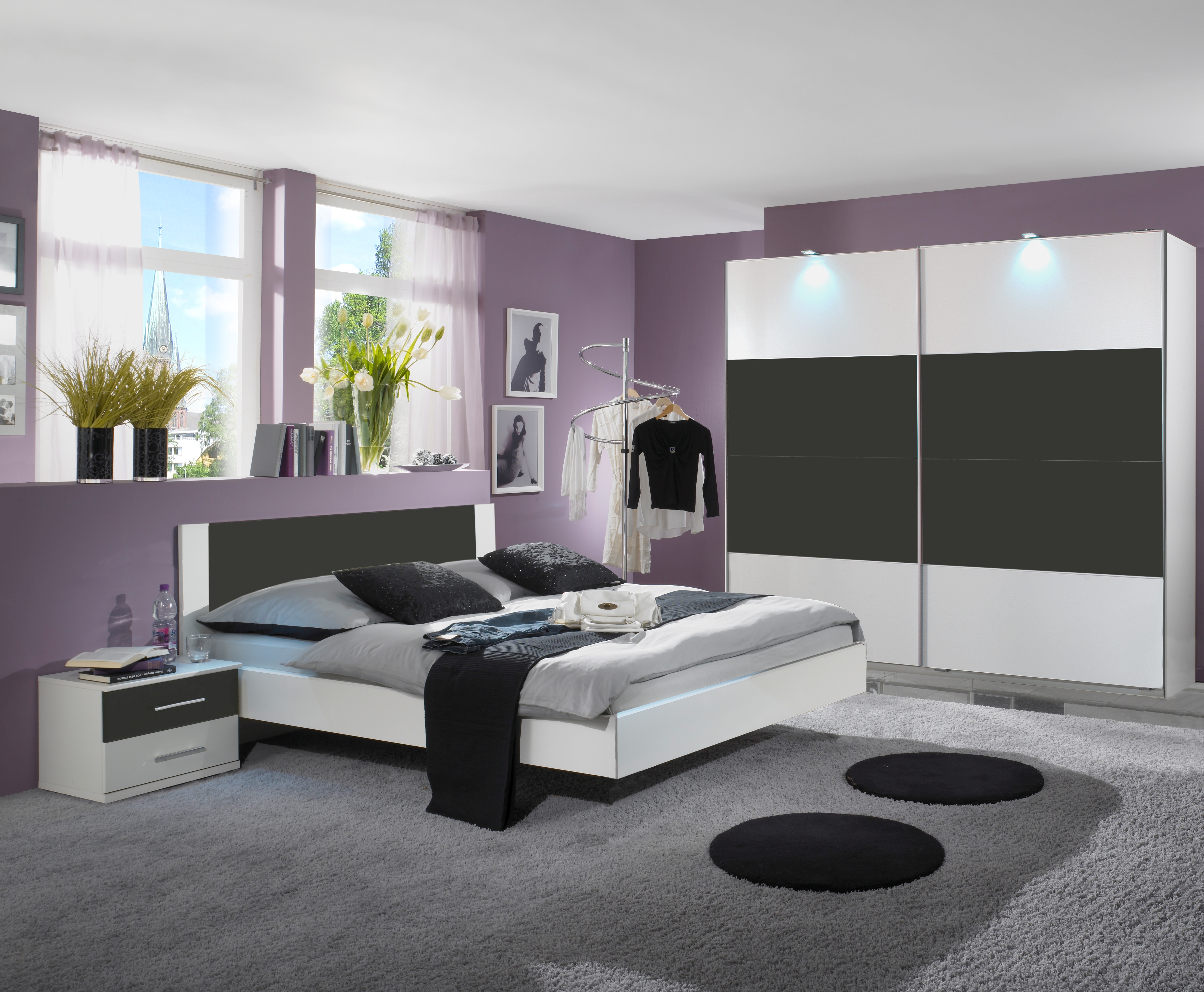 Schlafzimmer 4-teilig  NORA Schlafzimmer 4-teilig  NORA