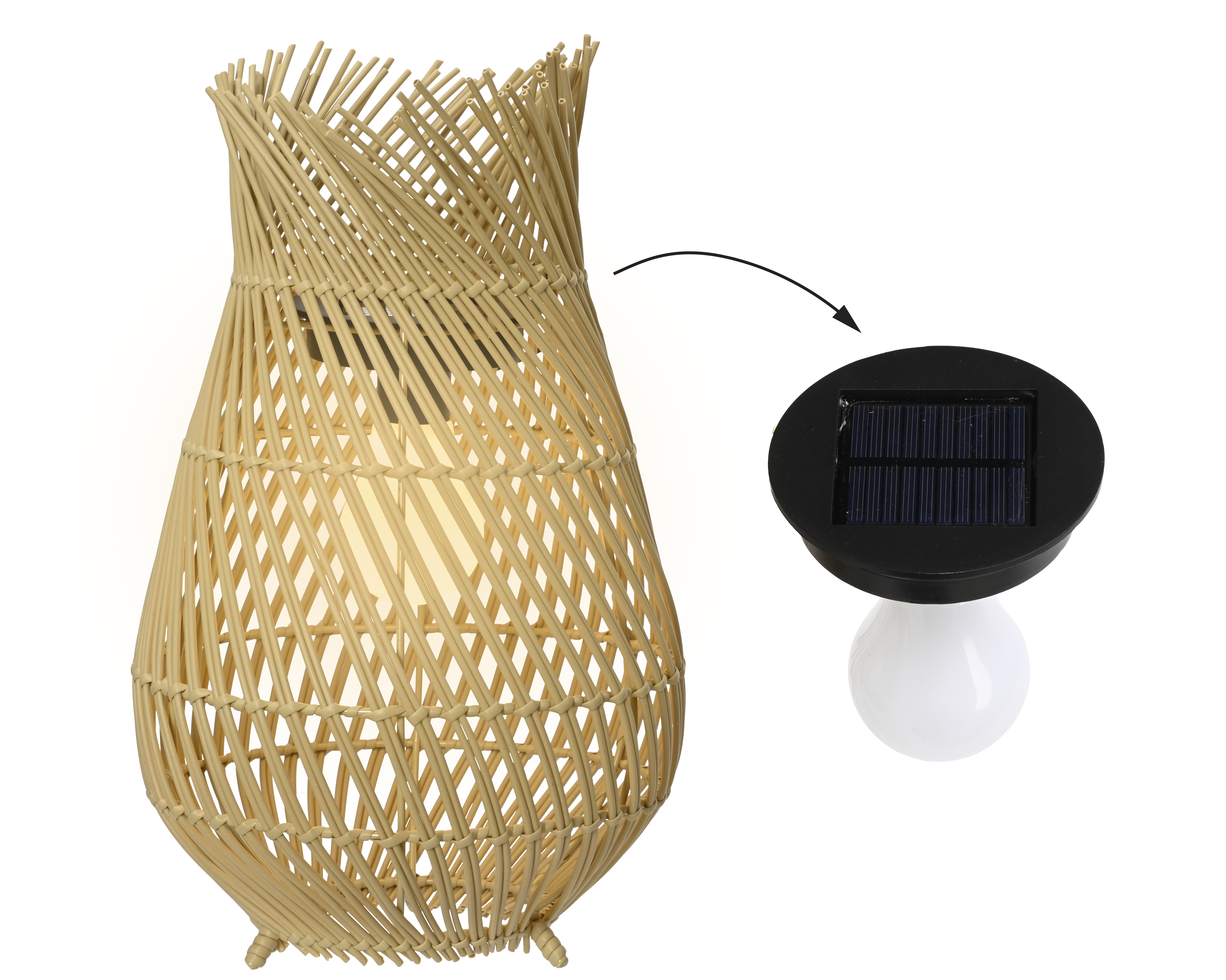 LED Solar Laterne  SOLAR