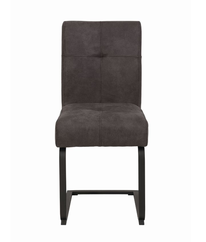 Lot de 2 chaises à piètement luge LUISE S Lot de 2 chaises à piètement luge LUISE S