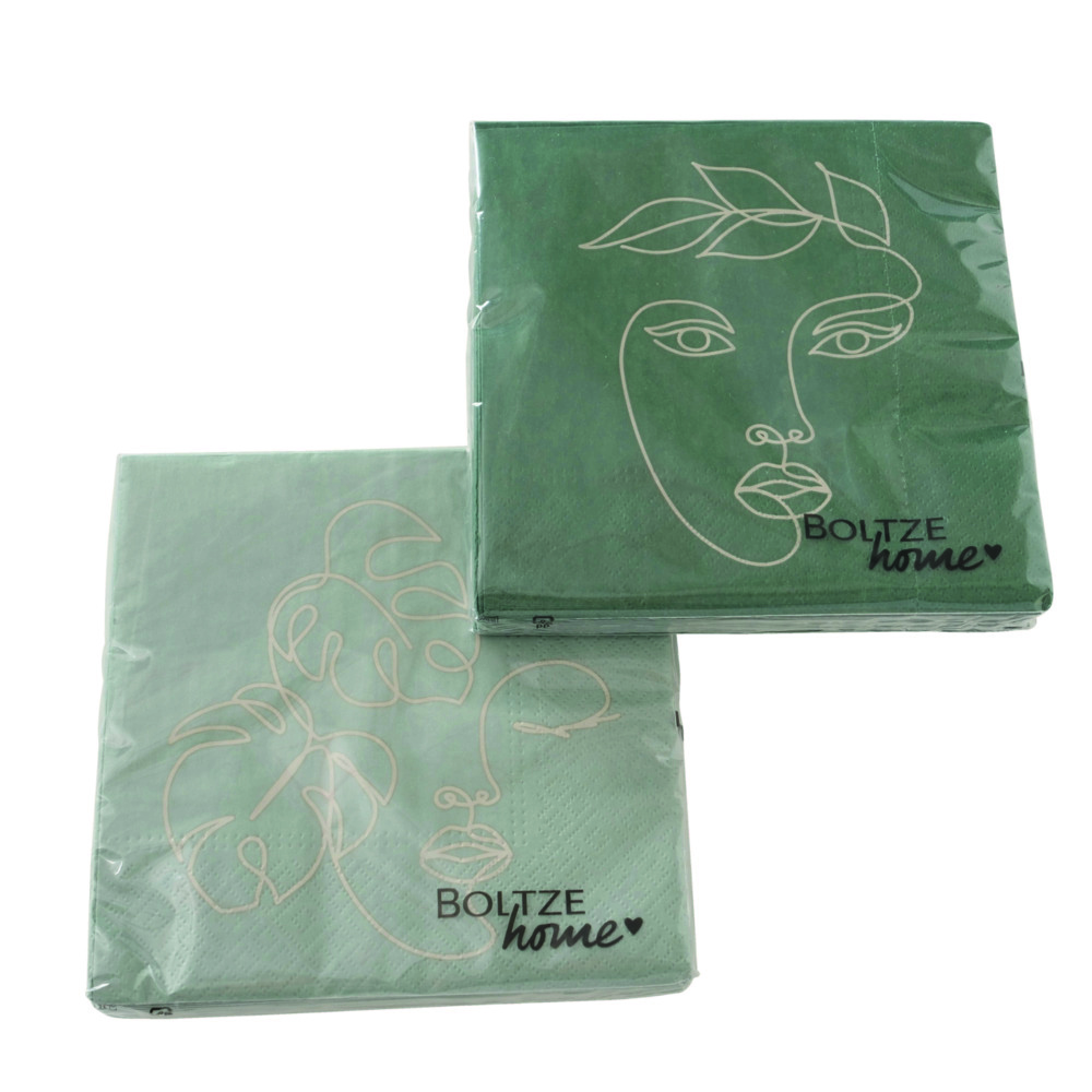 Lot de 20 serviettes BLATANIA