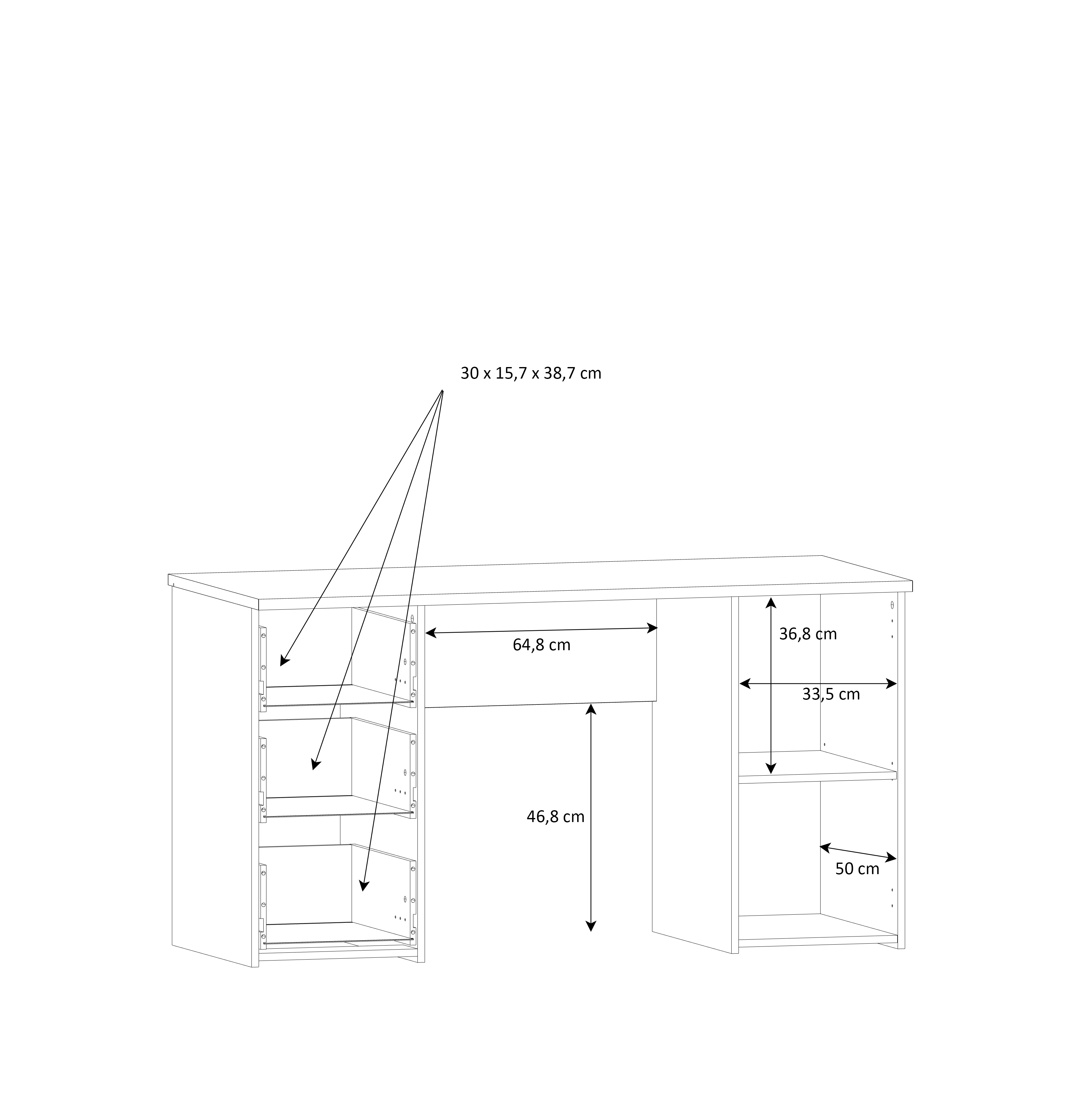 Schreibtisch NET 307