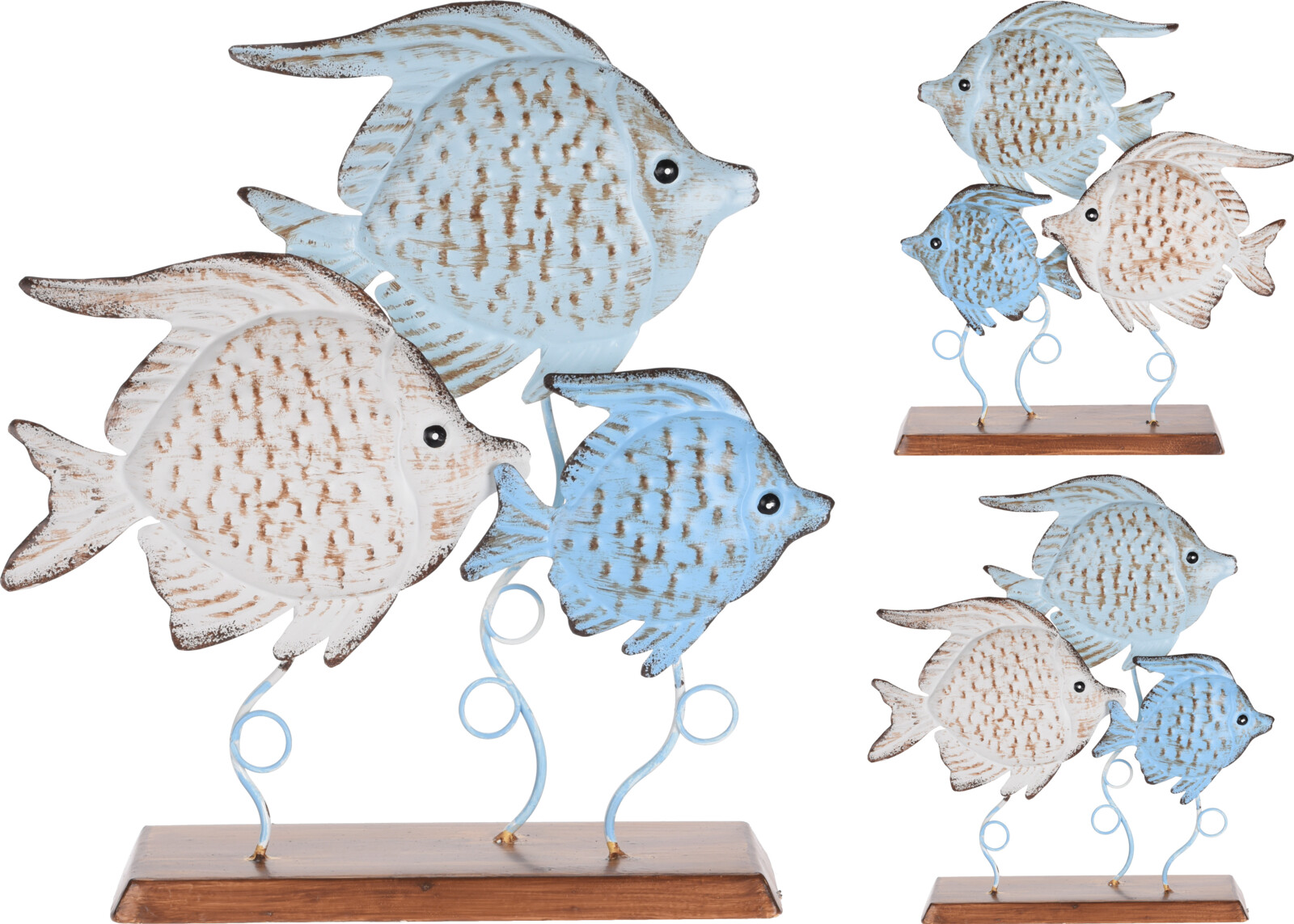 Figurine décorative poissons MARITIM