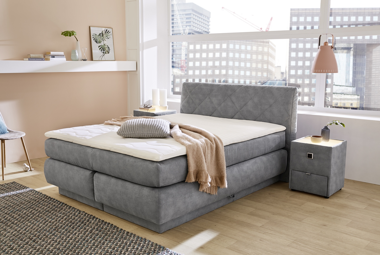 Lit boxspring  ANNIKA