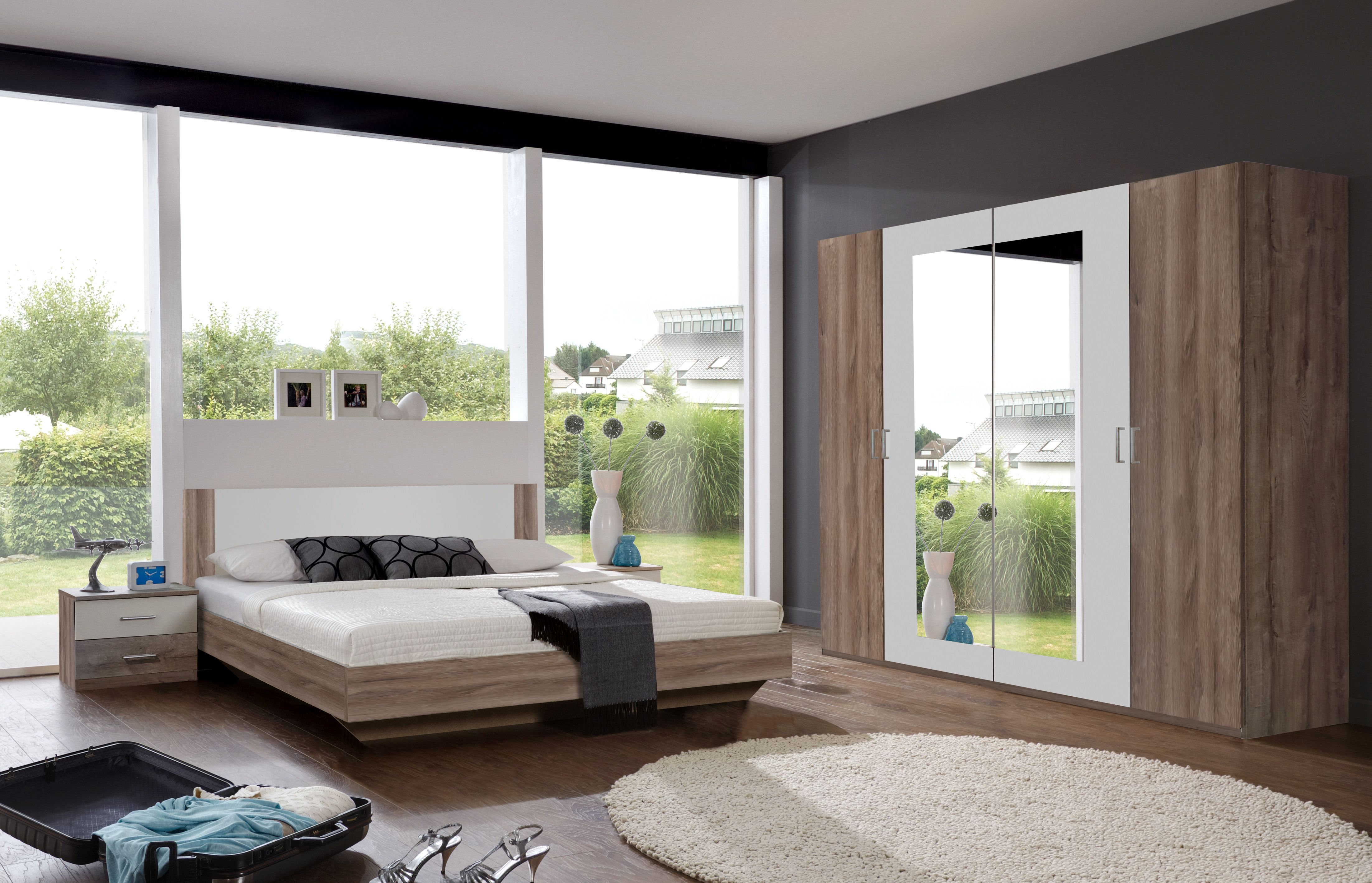 Schlafzimmer 4-teilig 180x200 cm FRANZISKA