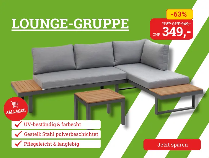 MEGA Preis! Outdoor Lounge-Gruppe 