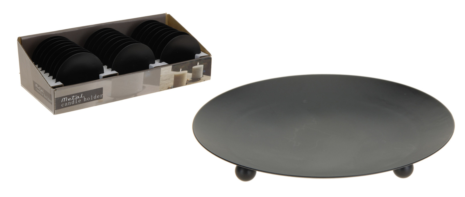 Support pour bougie 12 cm ROUND Support pour bougie 12 cm ROUND