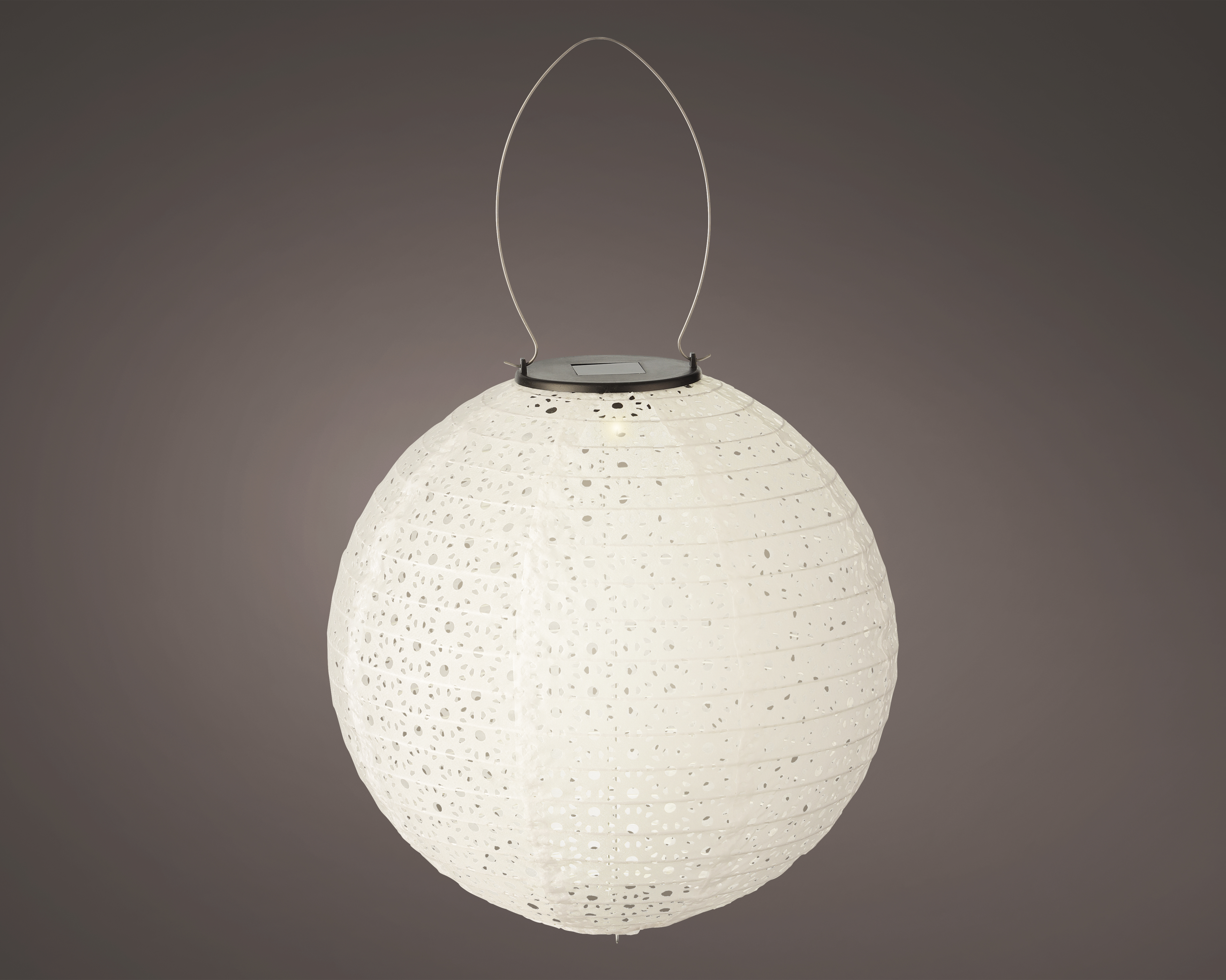 Lampion LED rond SOLAR