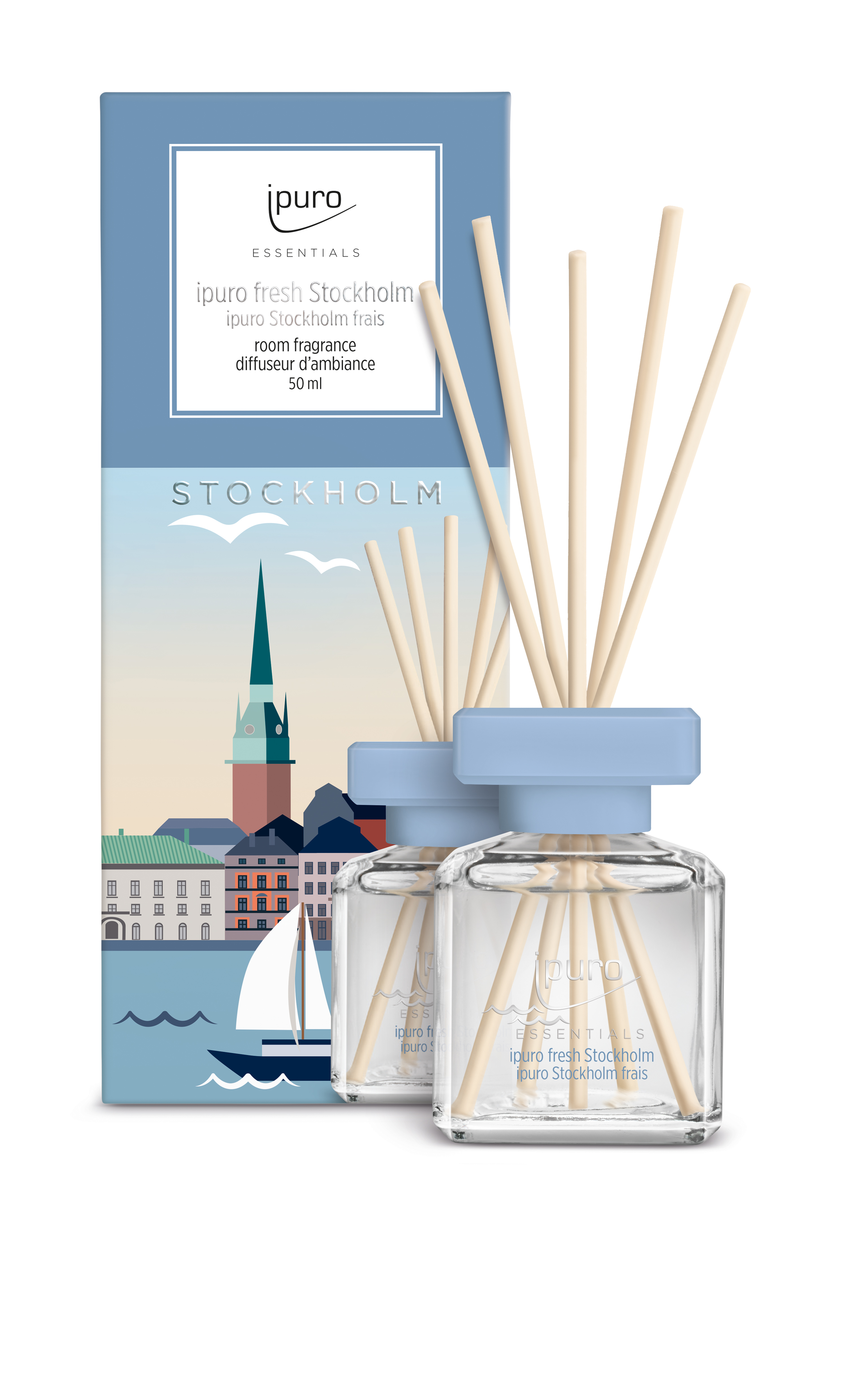 Parfum d'ambiance Ipuro FRESH STOCKHOLM 50ML