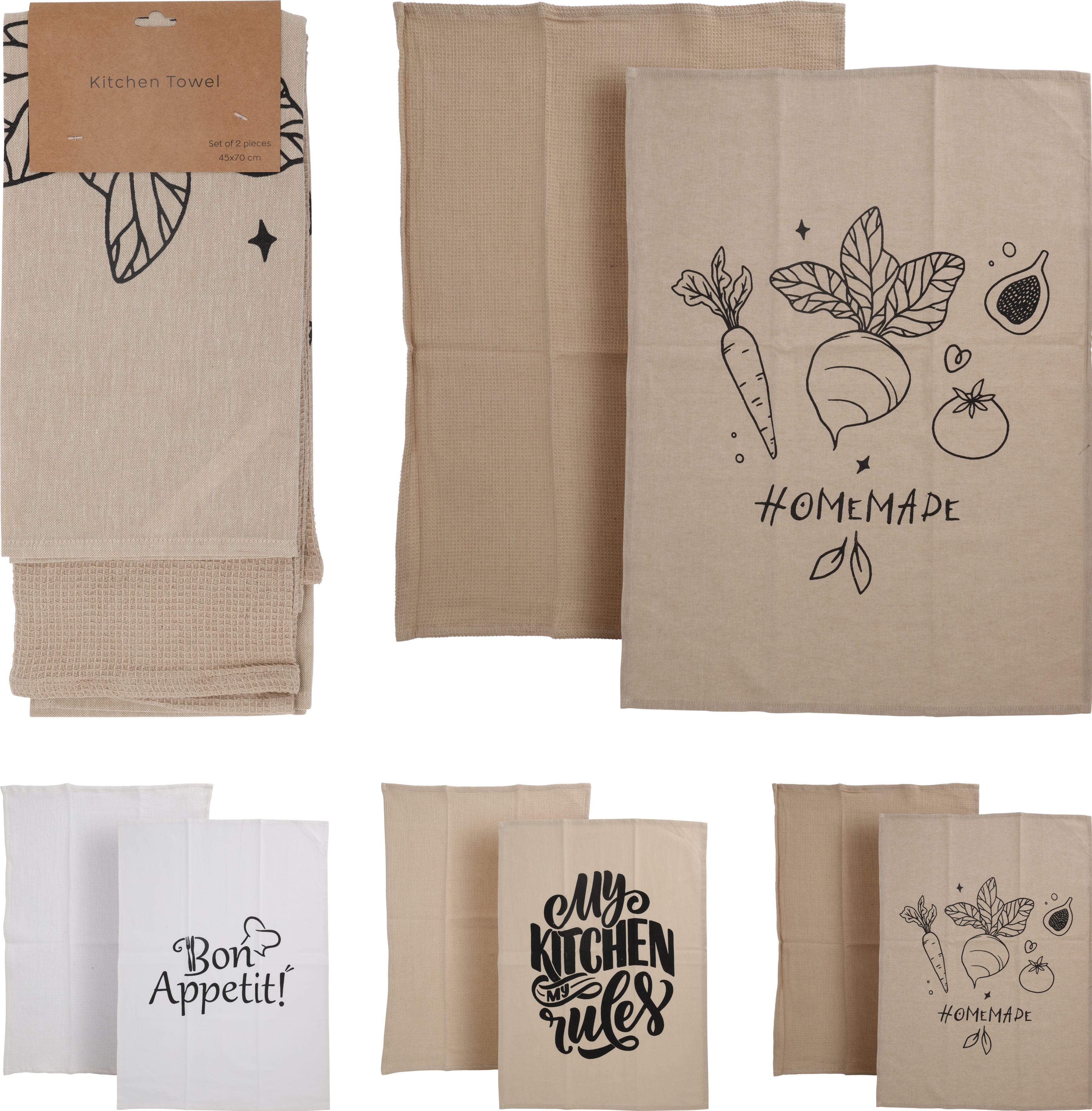 Küchentuch 2tlg. EH Küchentuch 2tlg. EH