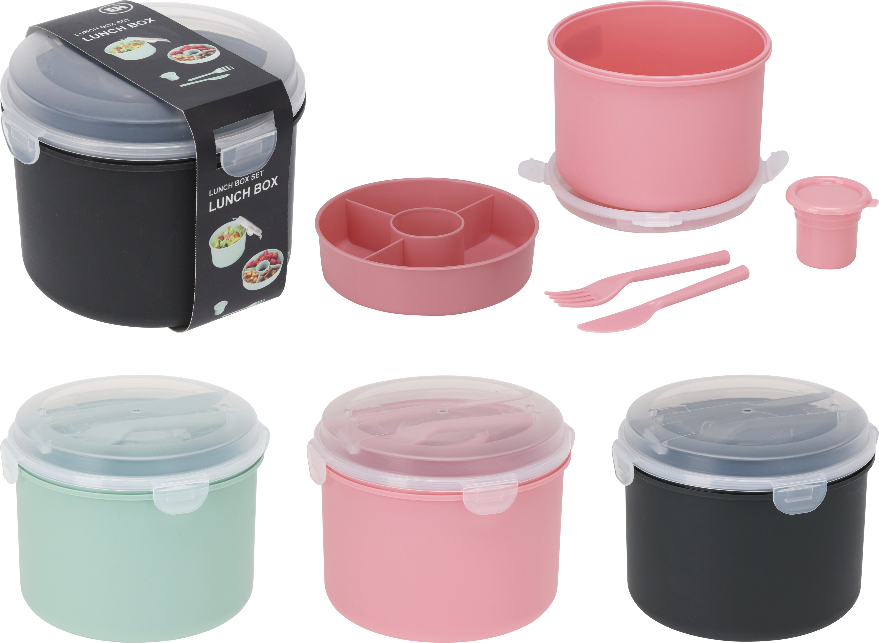 Lunchbox mit Besteck KITCHEN Lunchbox mit Besteck KITCHEN