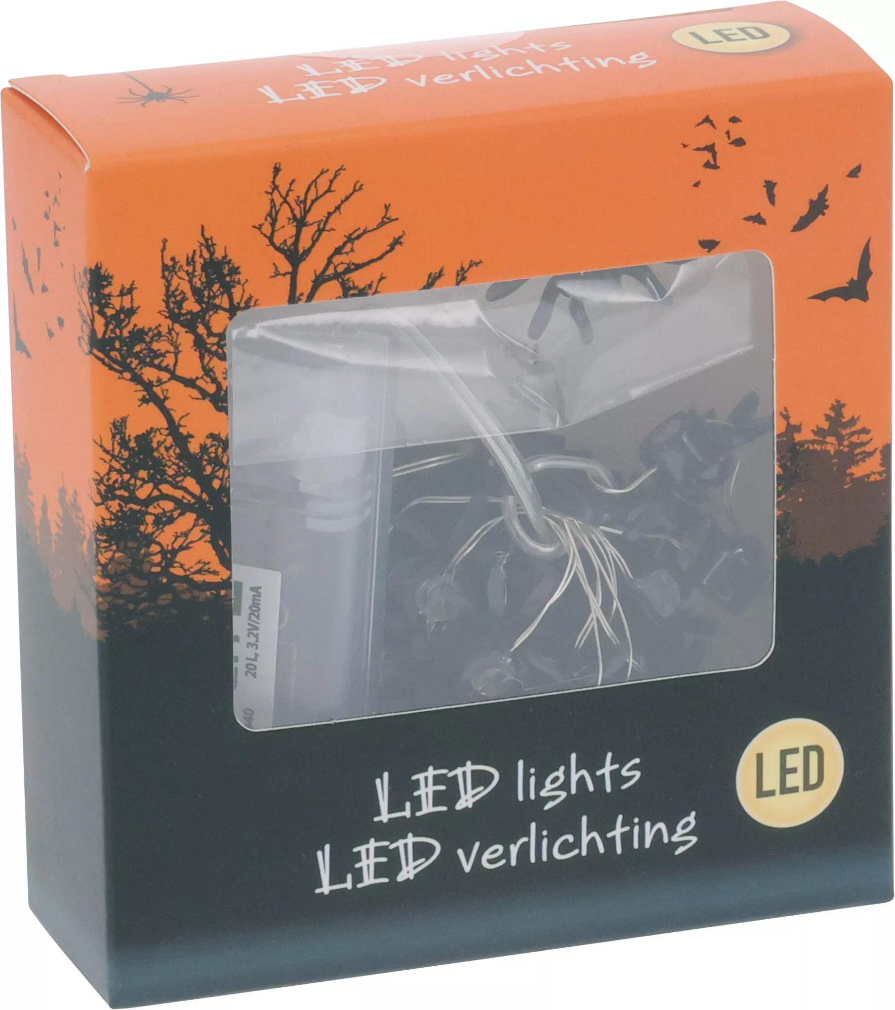 Draht mit 20 LED Halloween HALLOWEEN