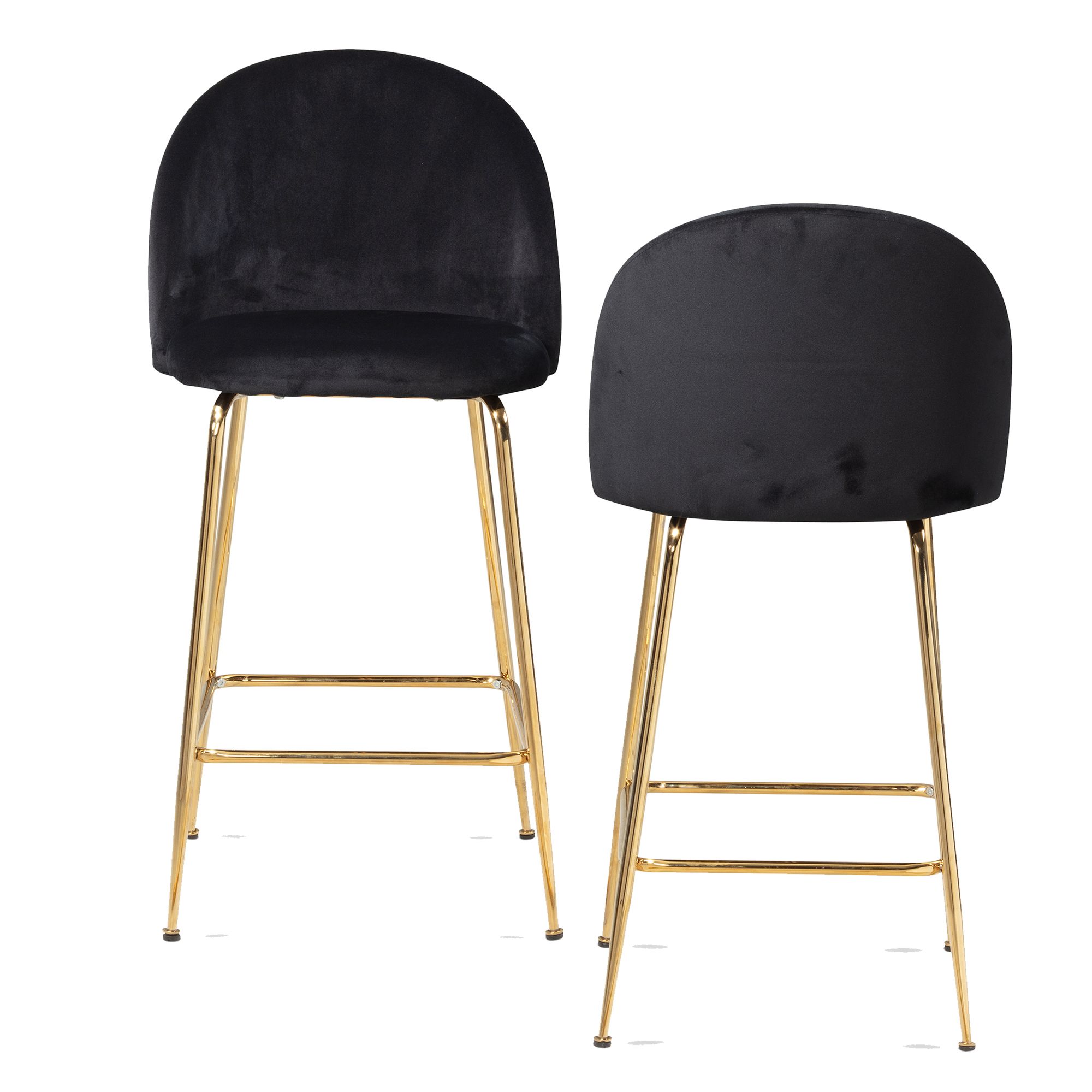 Lot de 2 tabourets de bar WOHNLING Lot de 2 tabourets de bar WOHNLING