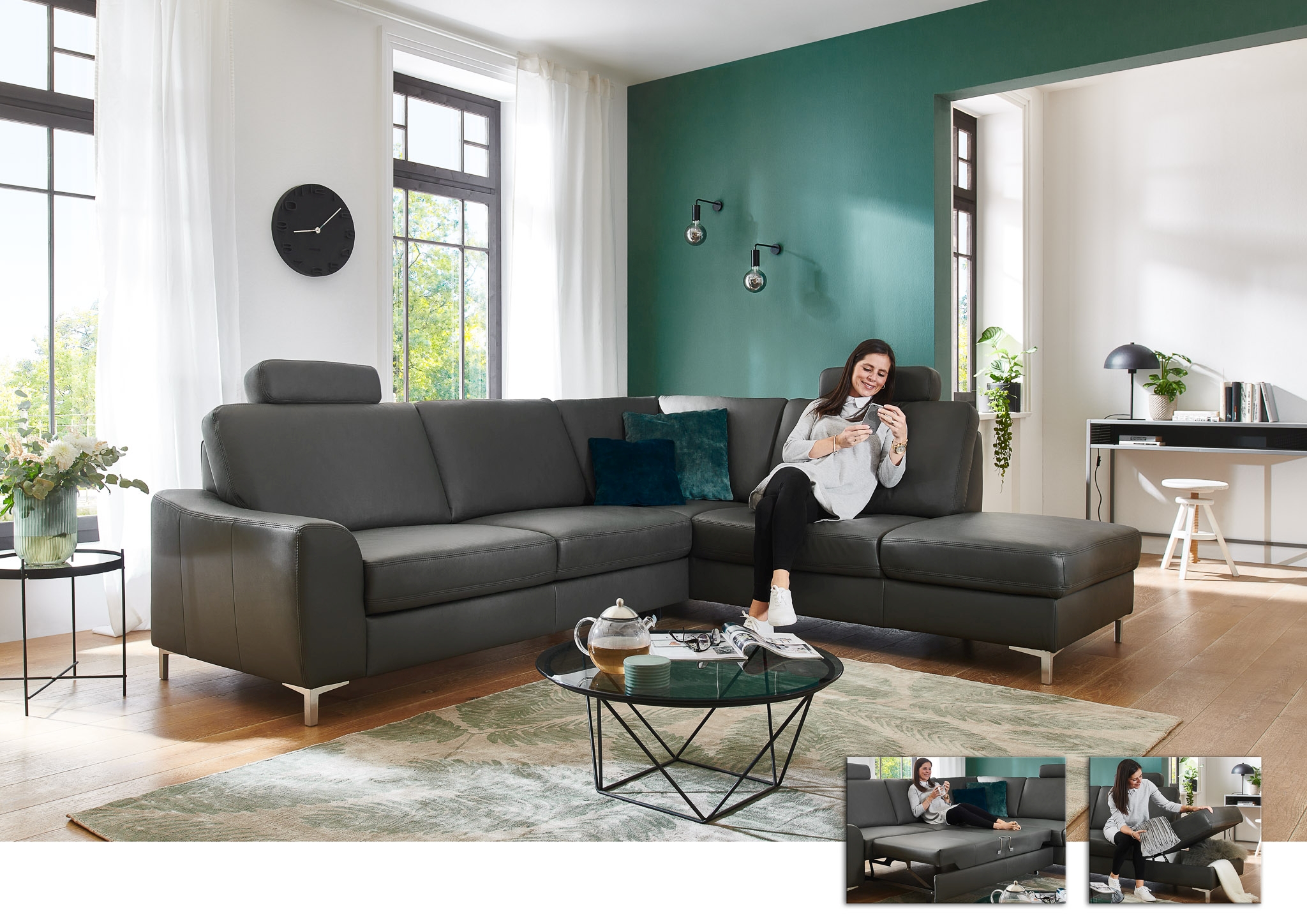 Canapé d'angle convertible PN-EM21079 Canapé d'angle convertible PN-EM21079
