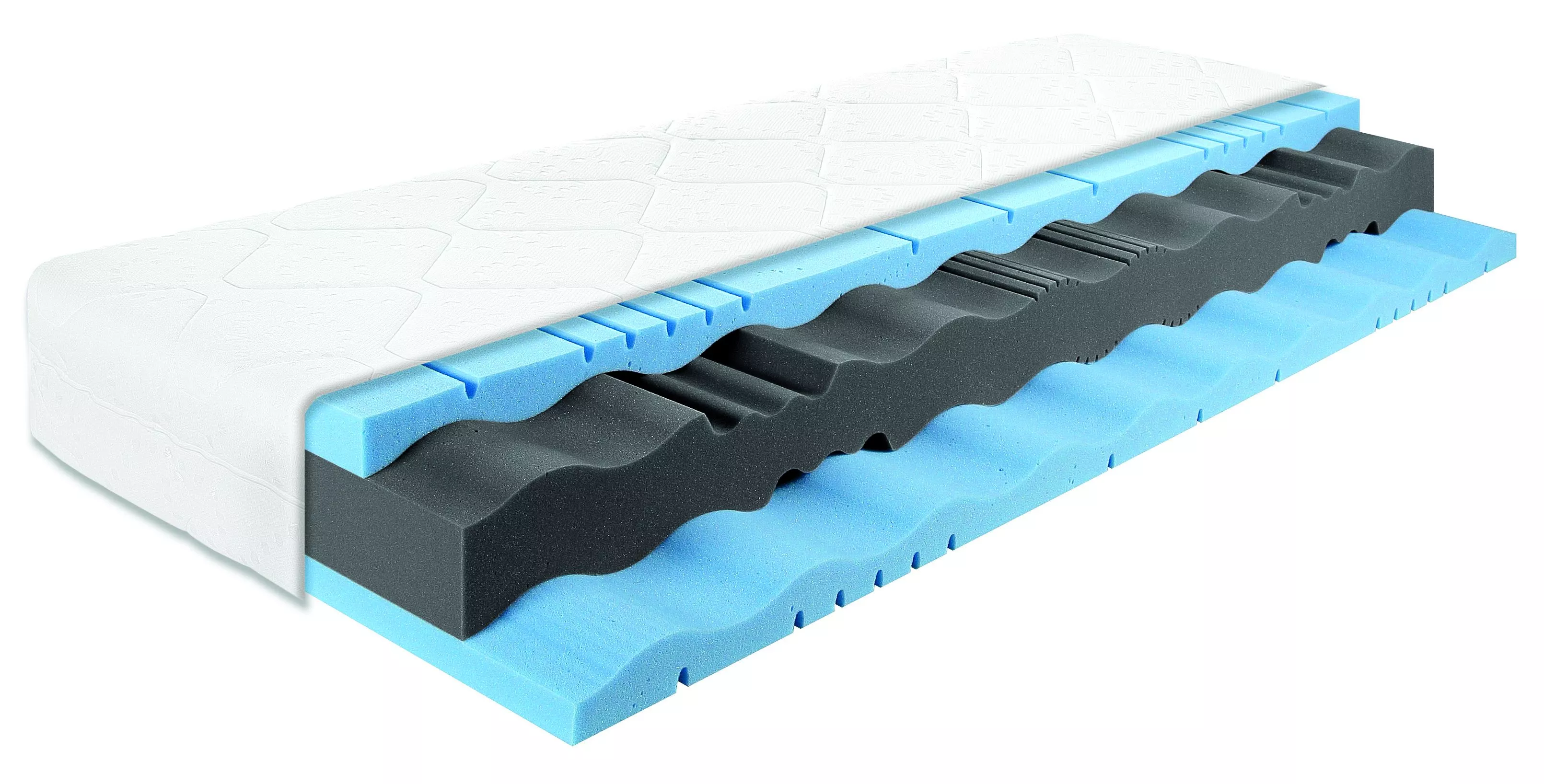 Comfort-Kaltschaummatratze ALLMED SANDWICH HIGH