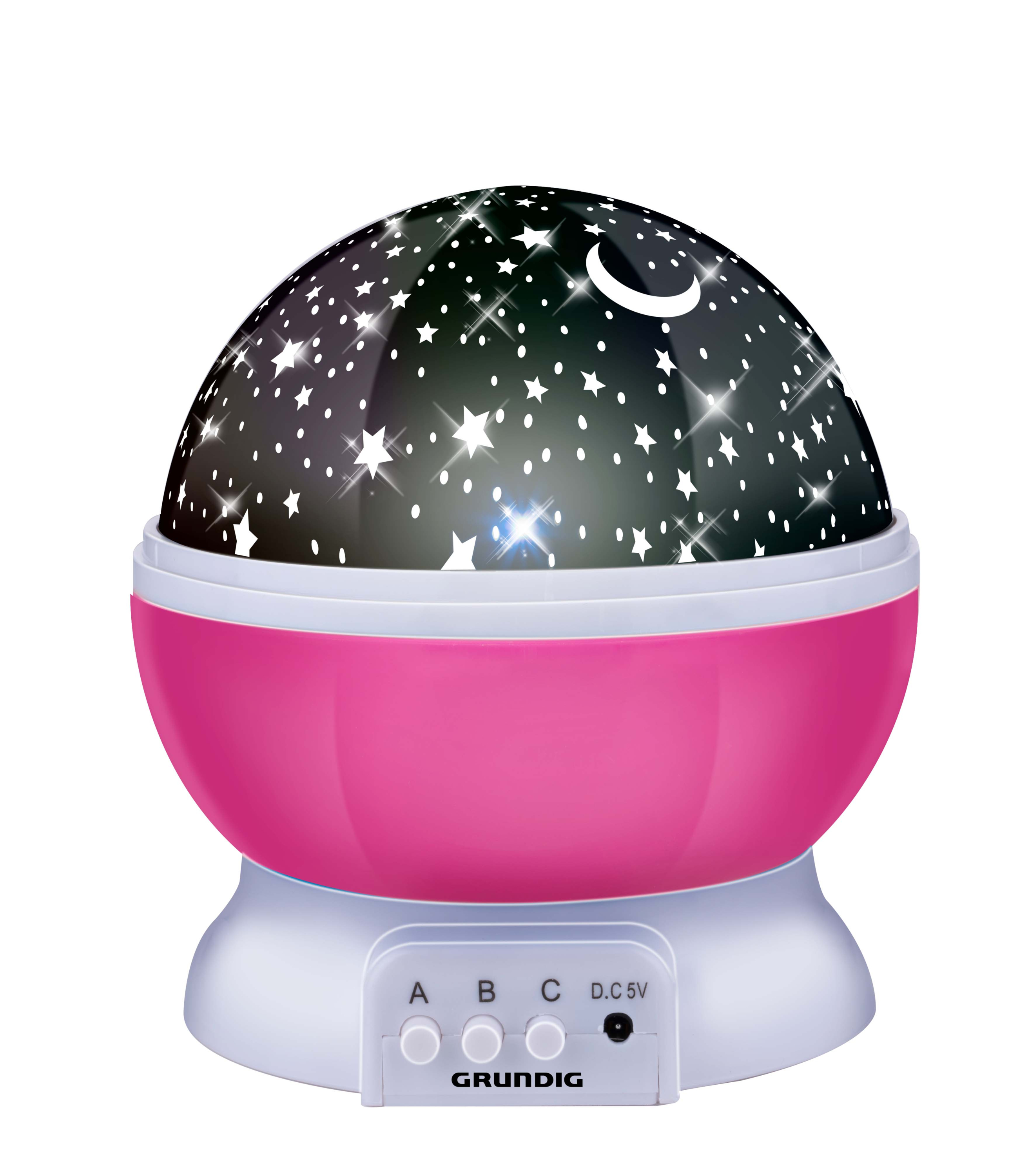 Lampe veilleuse avec projecteur STARS