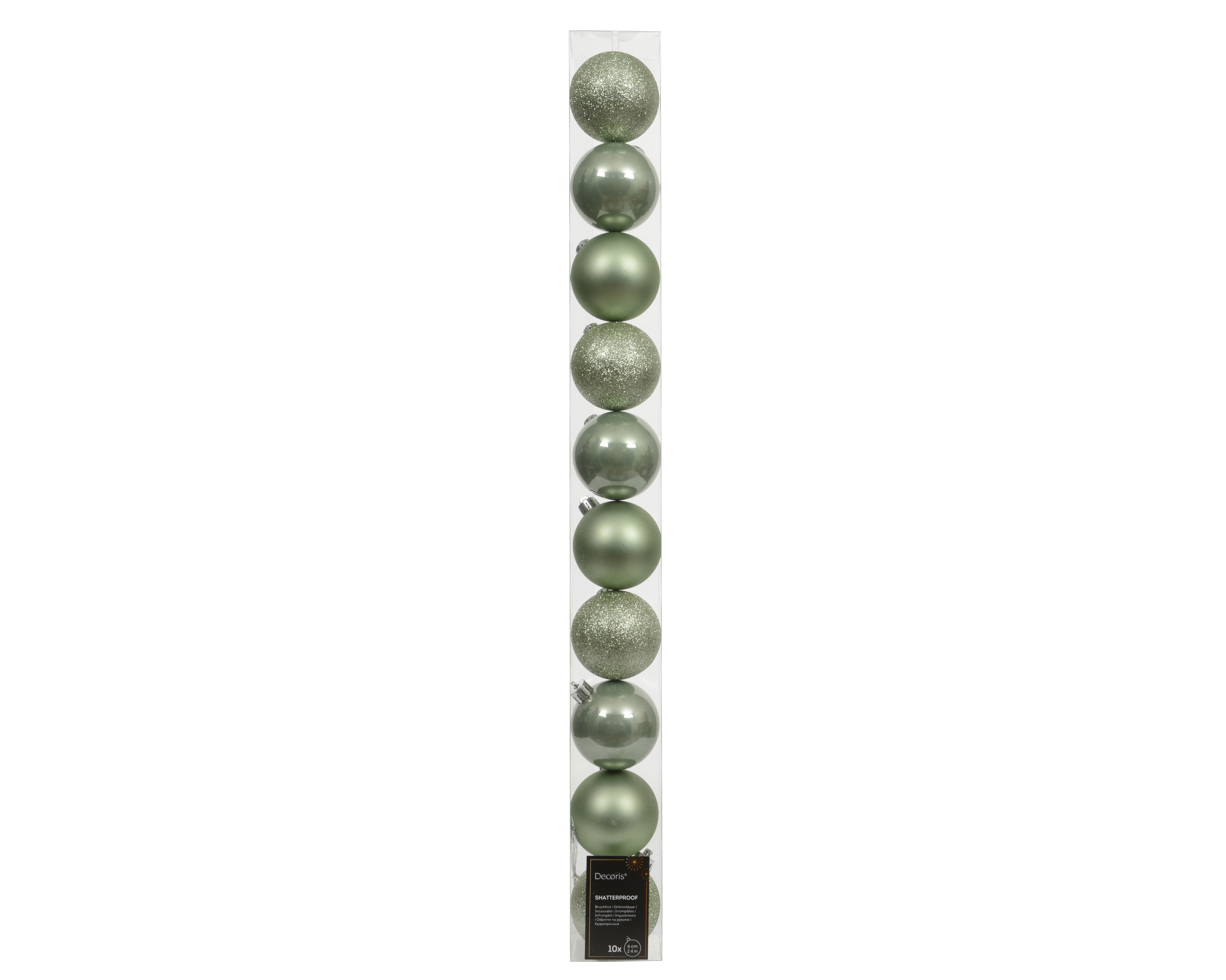 Kugeln 10er Set CHRISTMAS