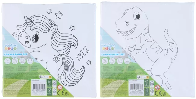 Malset Leinwand für Kinder EDDY TOYS