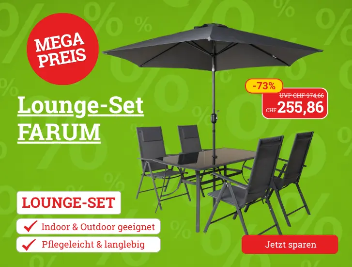 Jetzt MEGA sparen! Lounge-Set FARUM