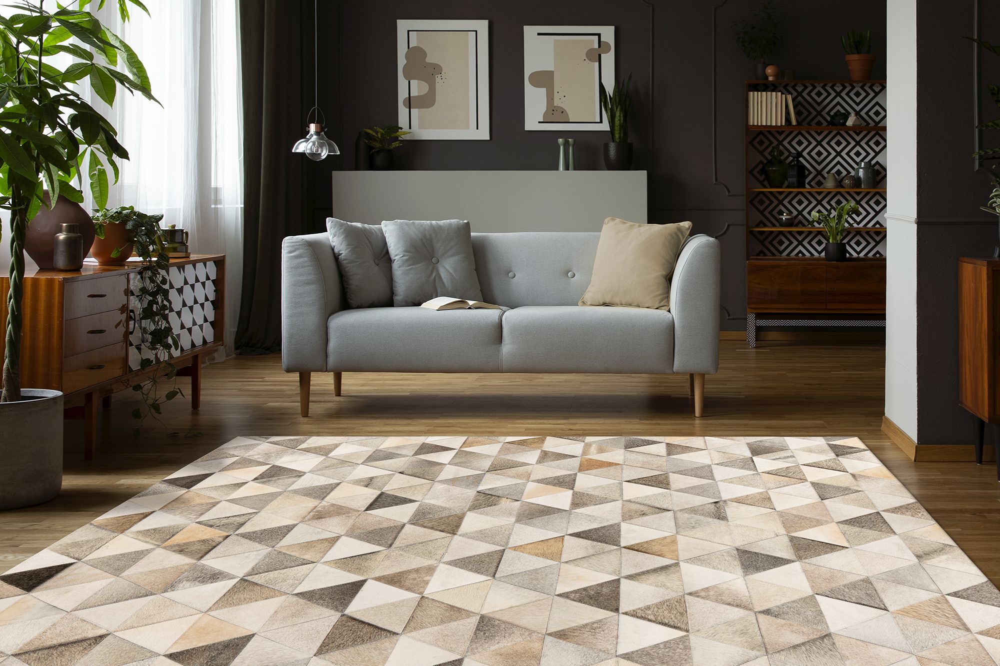 Tapis en cuir LAVIN 325