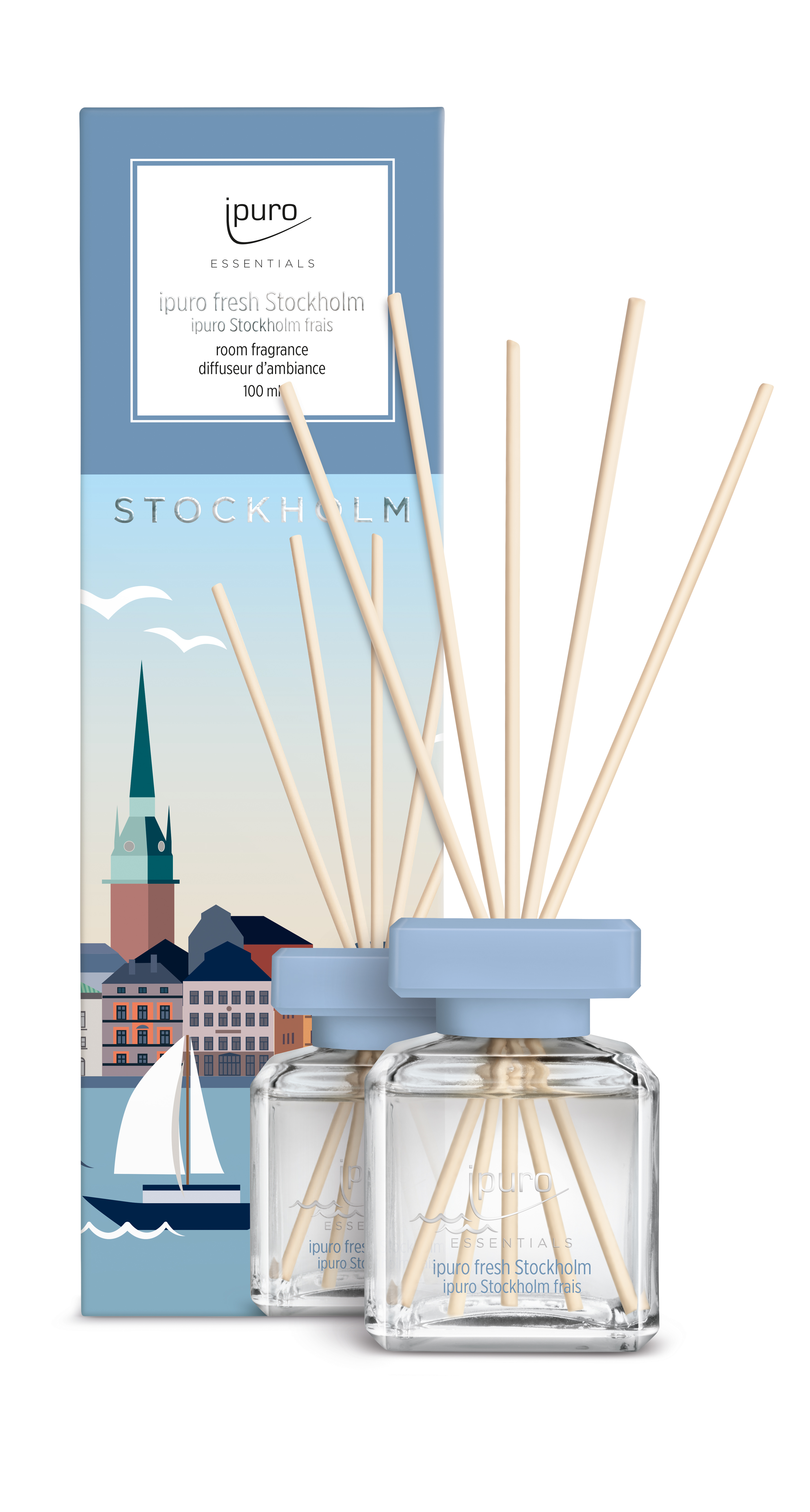 Parfum d'ambiance Ipuro FRESH STOCKHOLM 100ML