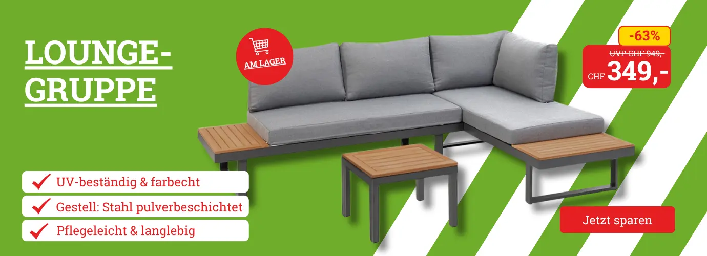 MEGA Preis! Outdoor Lounge-Gruppe 