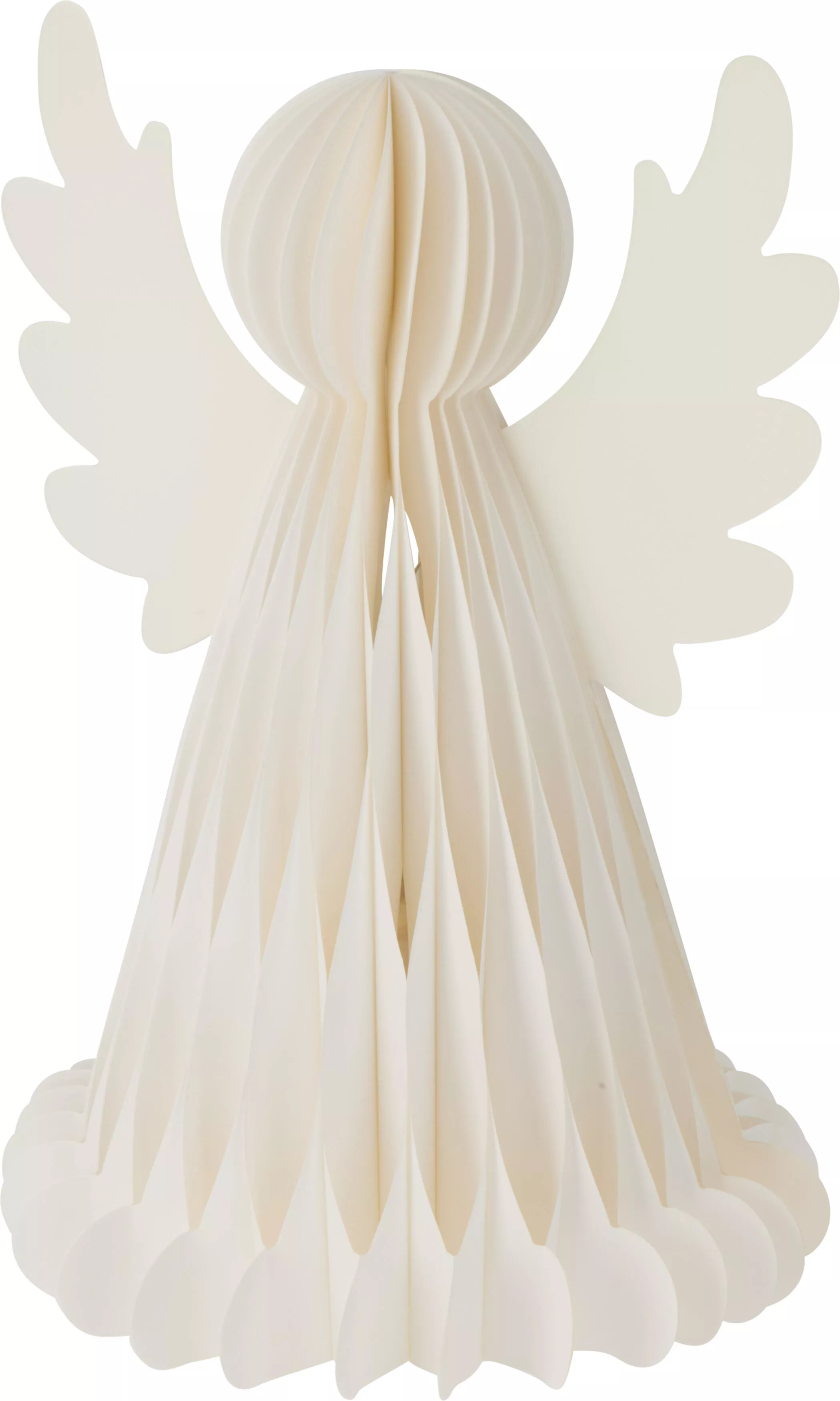Ange en papier avec LED CHRISTMAS