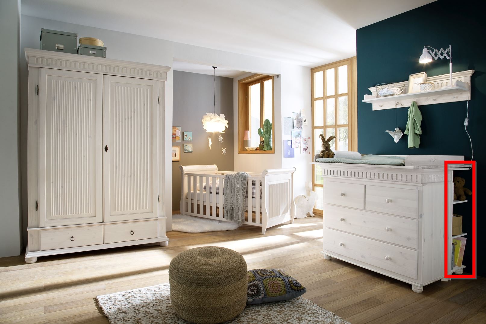 Etagère pour commode à langer HELSINKI