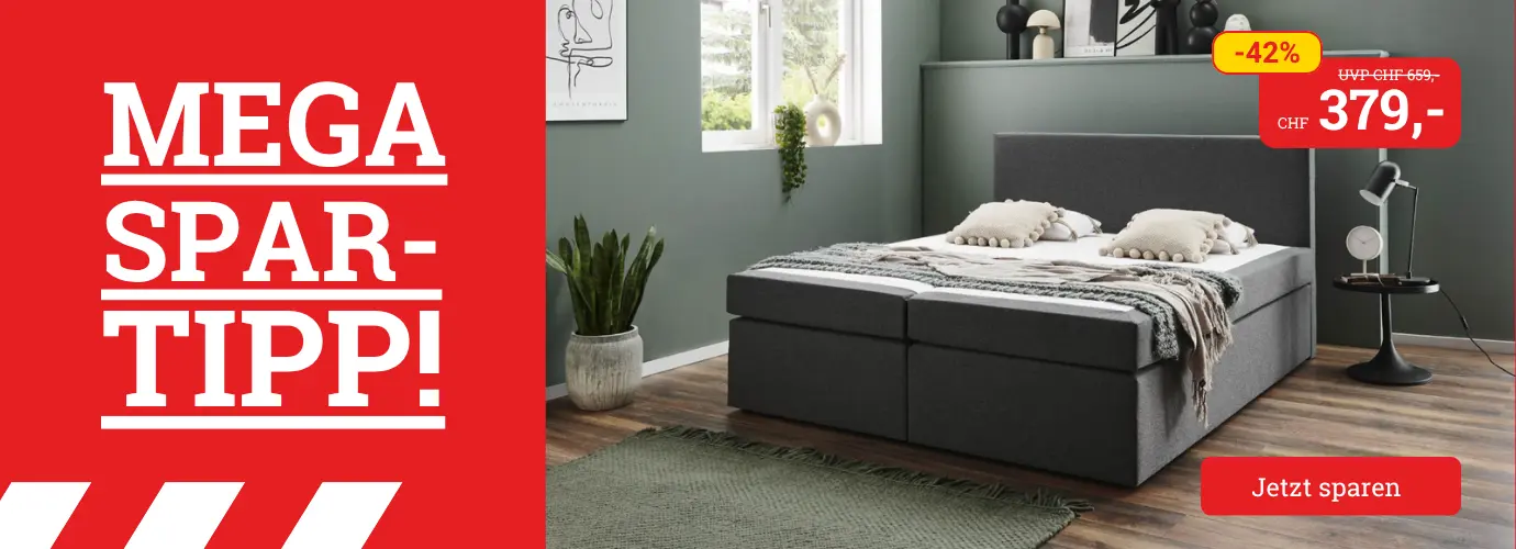 MEGA Spar-Tipp! Boxspringbett BX890 ASPEN