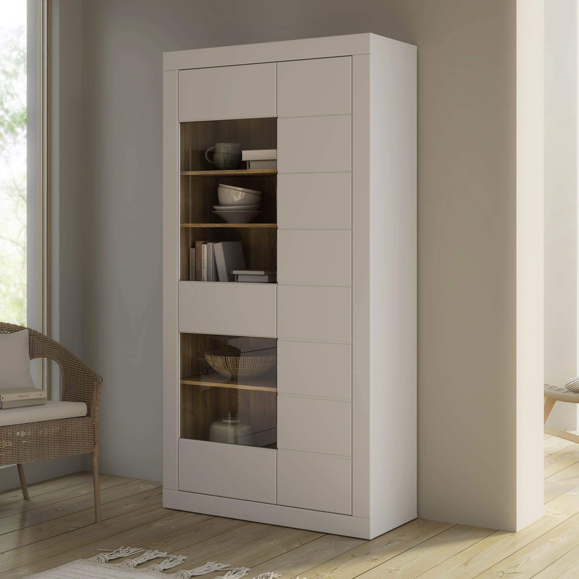 Meuble vitrine ELVA