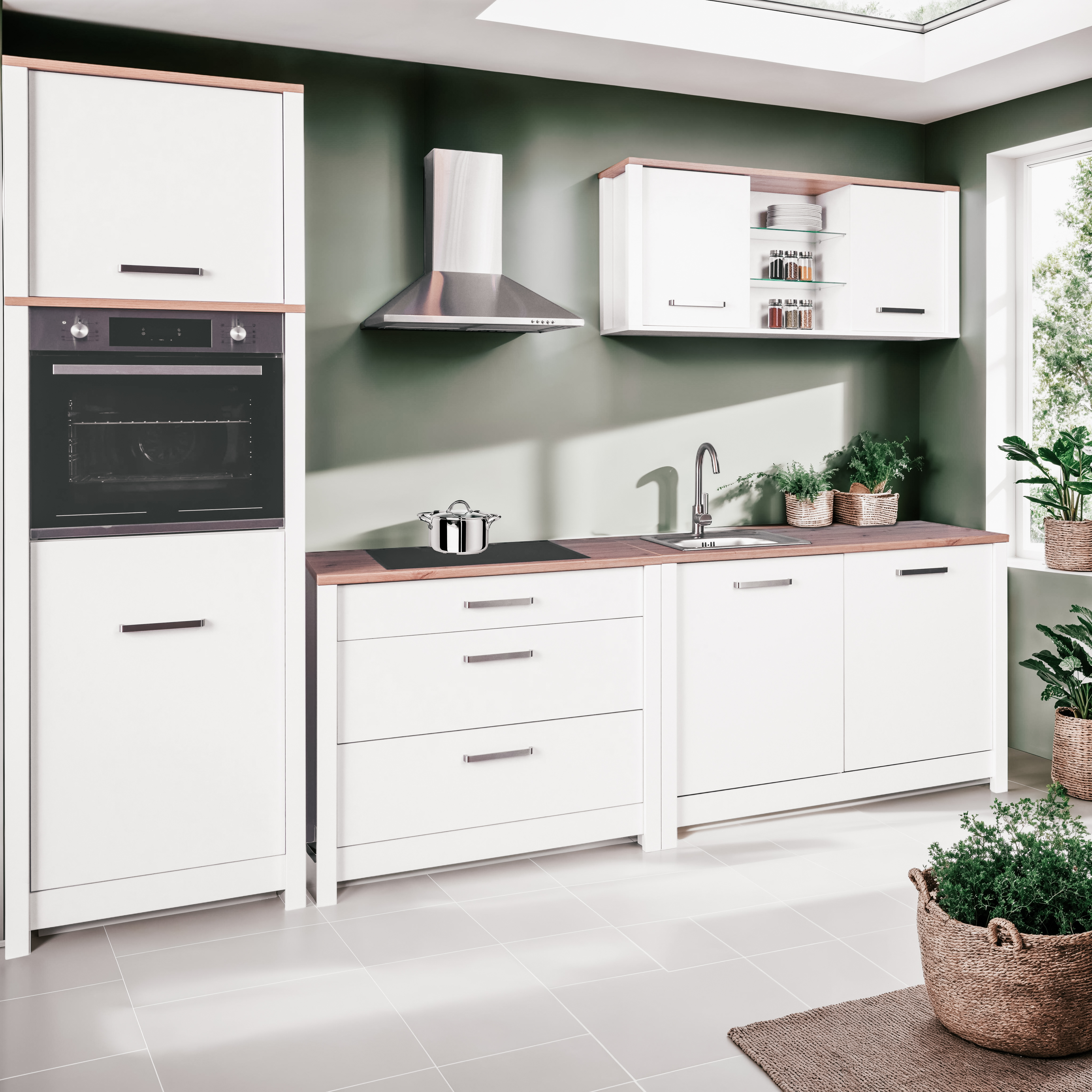 Bloc cuisine sans électroménager 5 SICILIA Bloc cuisine sans électroménager 5 SICILIA