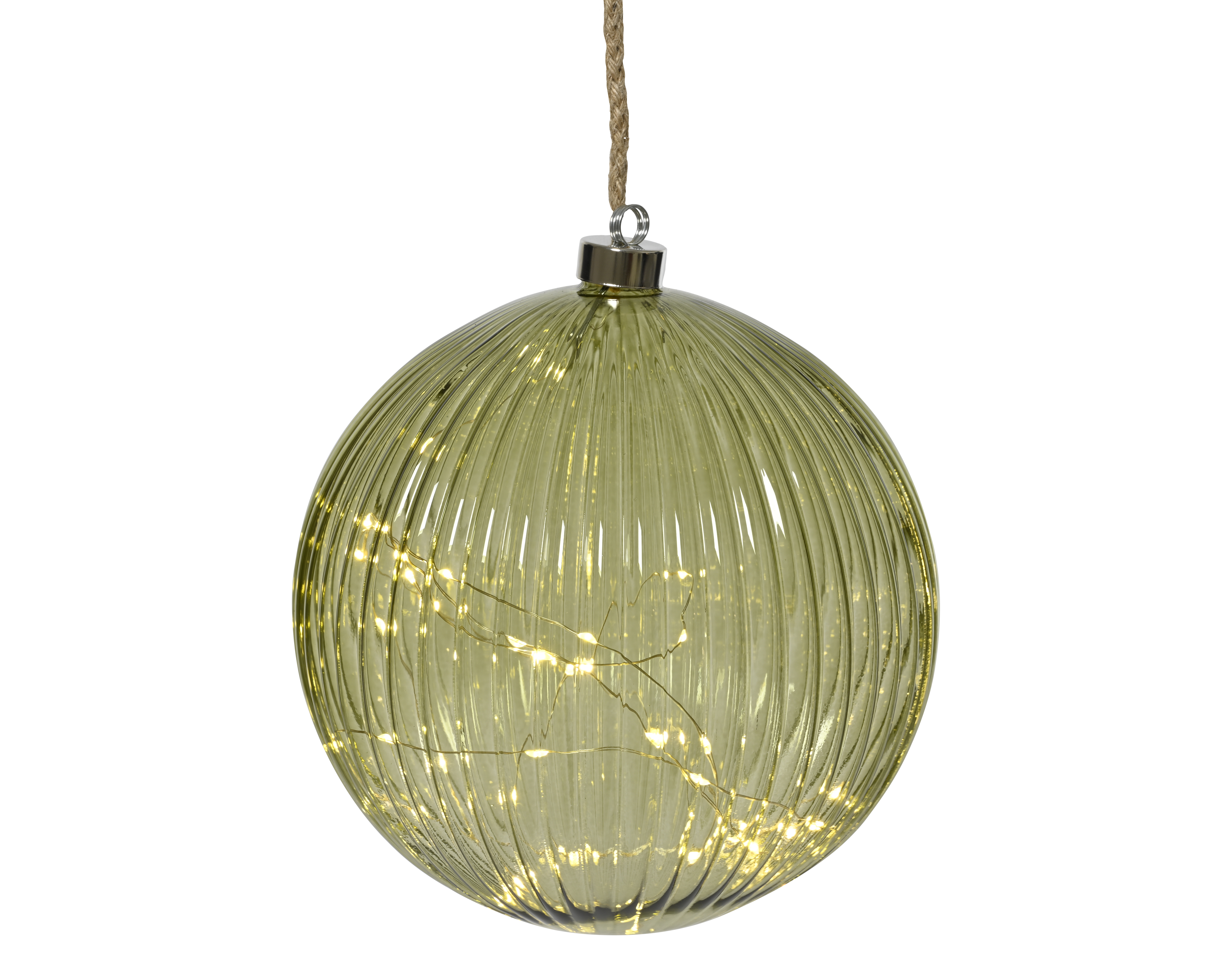 Boule en verre LED 20cm HERBST Boule en verre LED 20cm HERBST