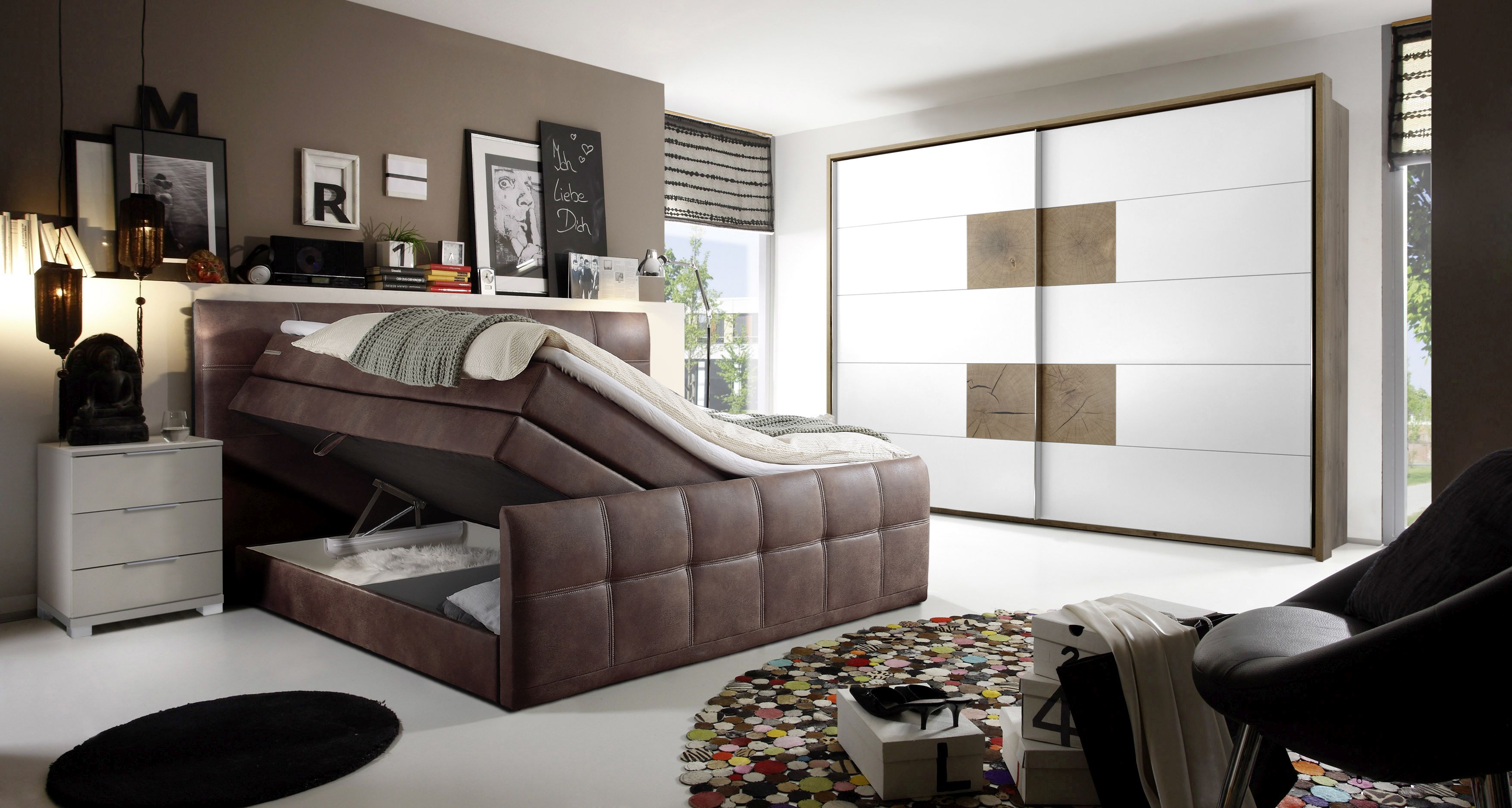 Lit boxspring ASPEN B3