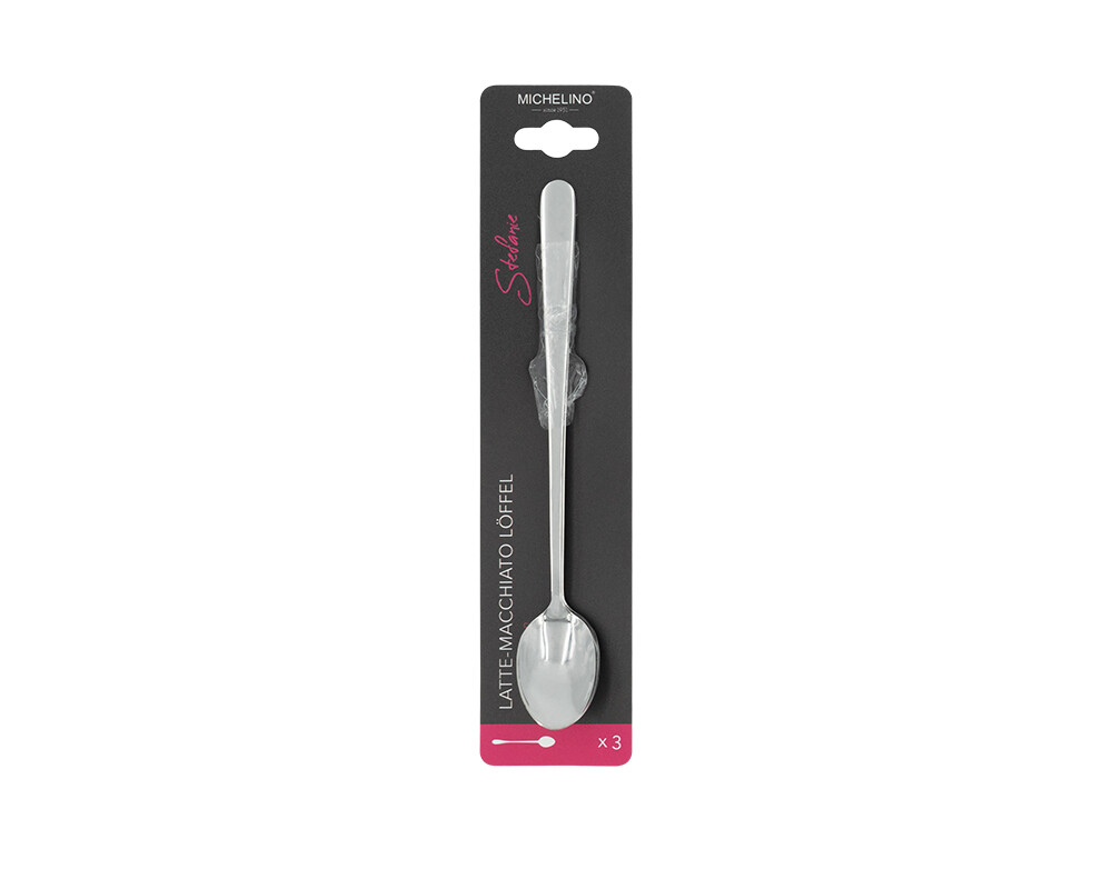 Lot de 3 cuillères à latte macchiato STEFANIE Lot de 3 cuillères à latte macchiato STEFANIE
