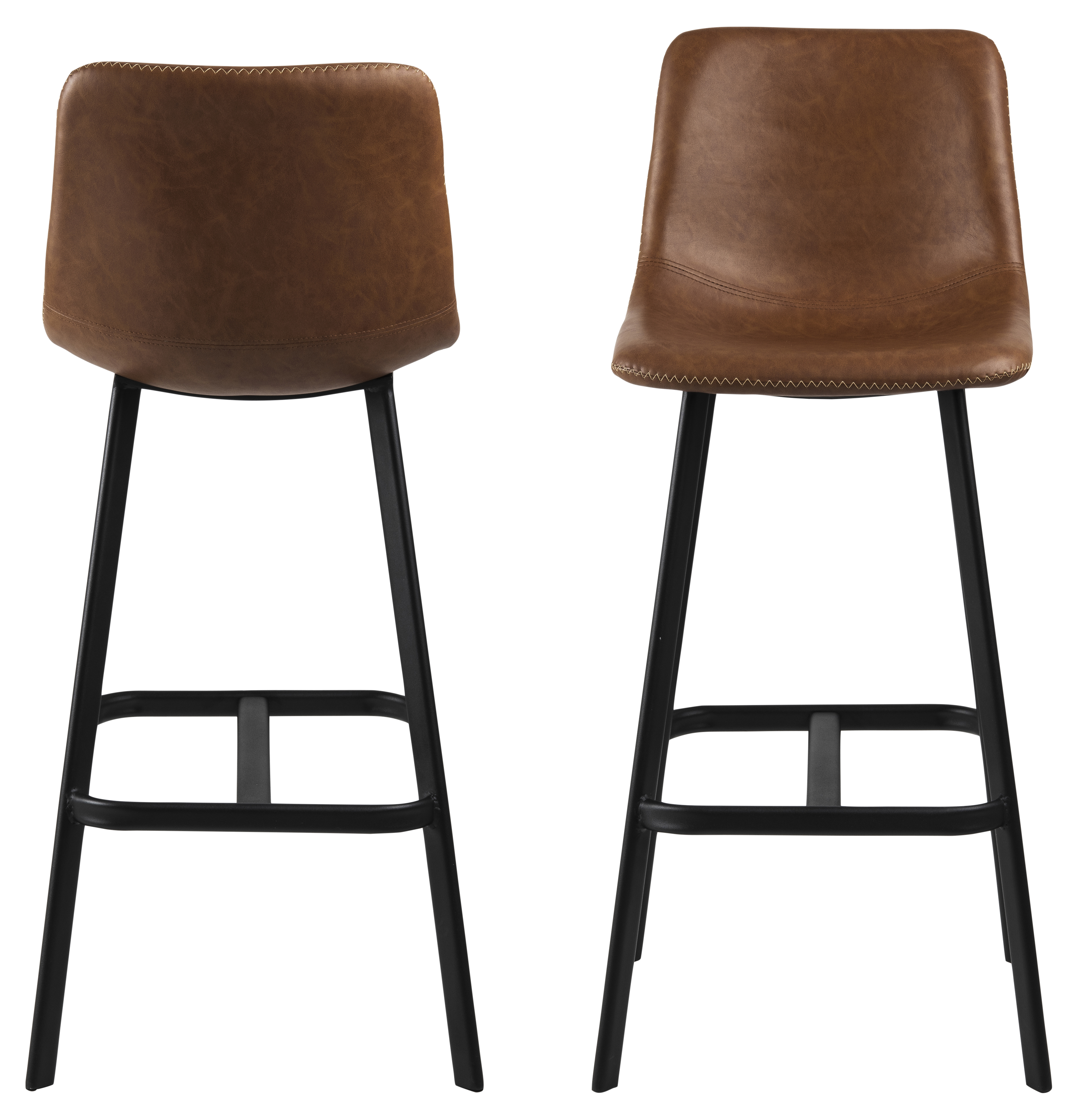 Lot de 2 tabourets de bar OREGON