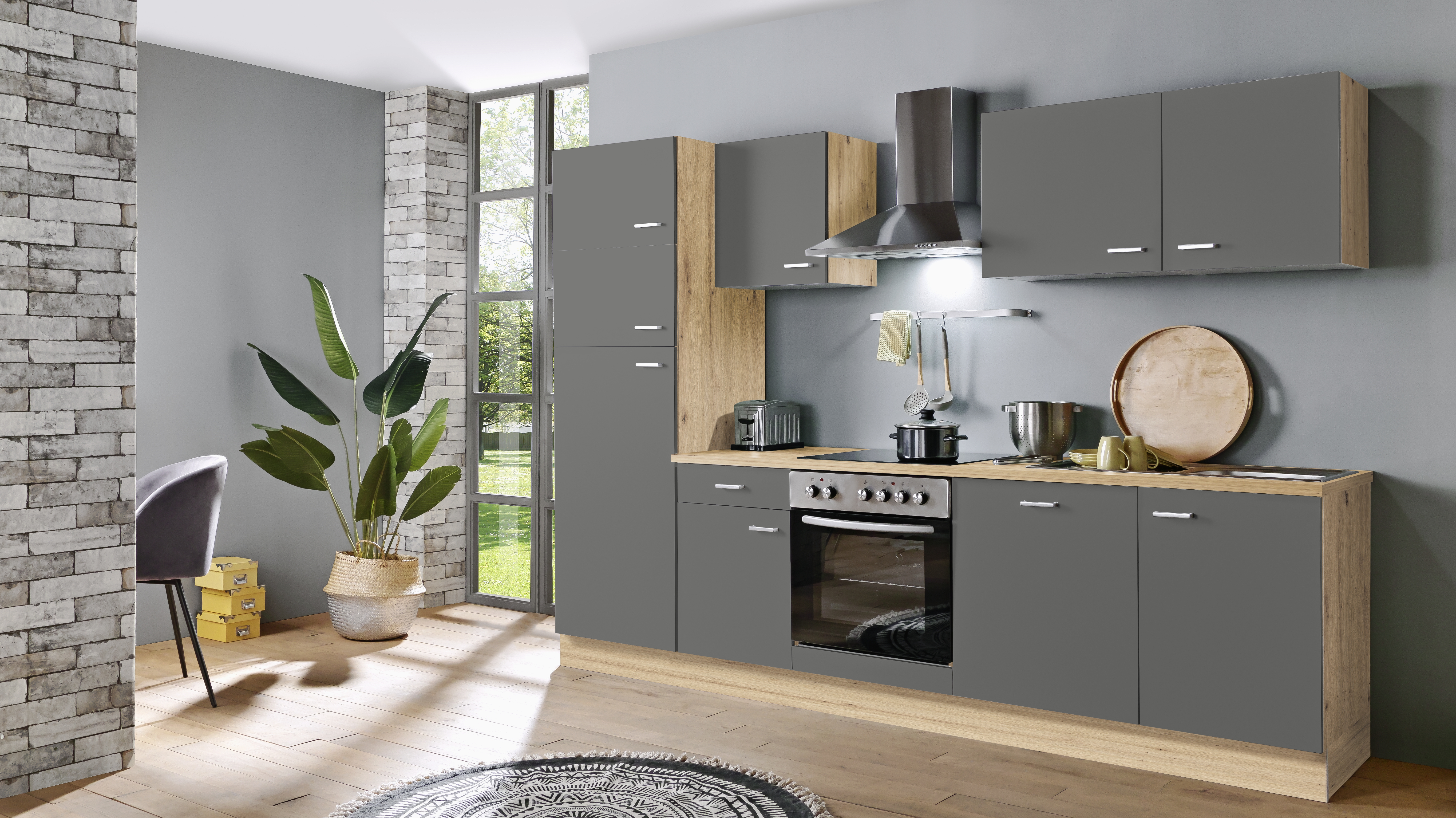 Bloc cuisine avec électroménager KARLSBURG Bloc cuisine avec électroménager KARLSBURG