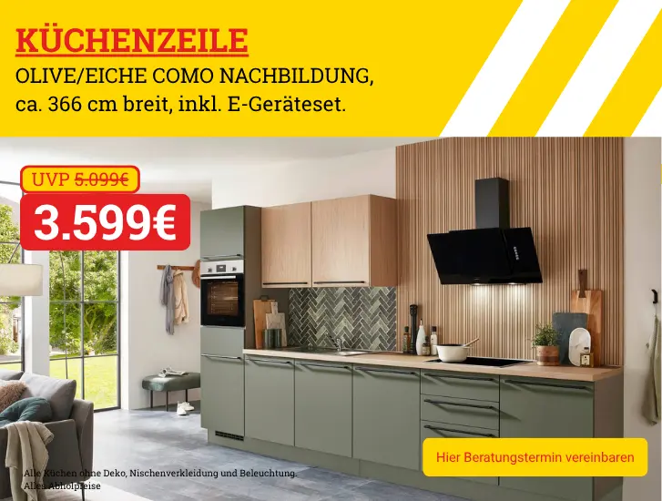 Küchen für clevere Sparer. Entdecken Sie Küchen zu MEGA Preisen. Hier Beratungstermin vereinbaren>