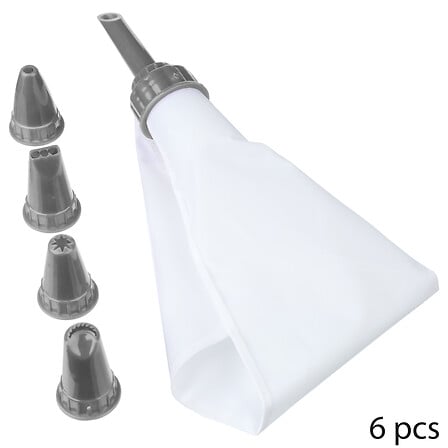 Lot de 6 poches à douille KITCHEN Lot de 6 poches à douille KITCHEN