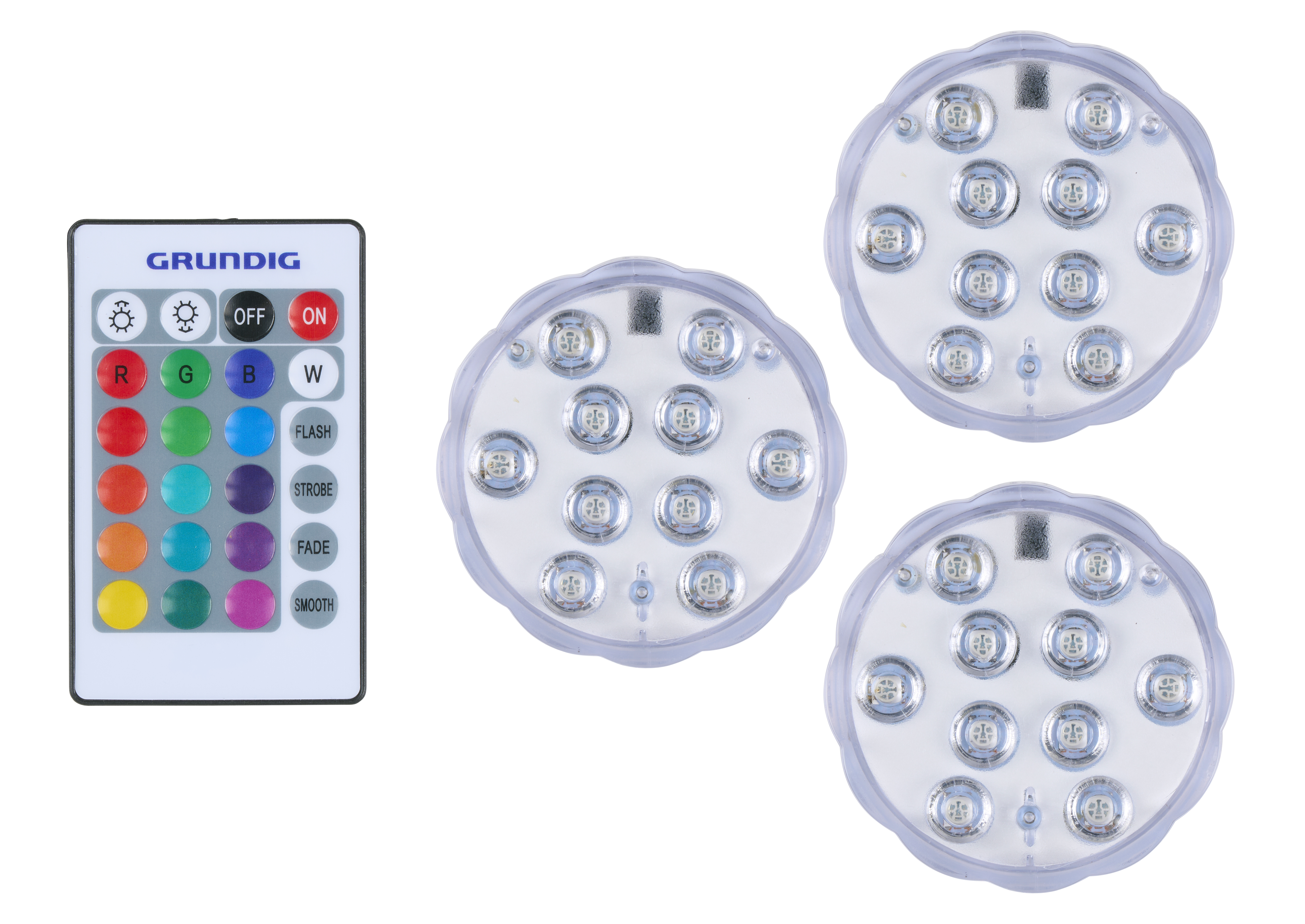 LED Leuchten 3er Set GRUNDIG